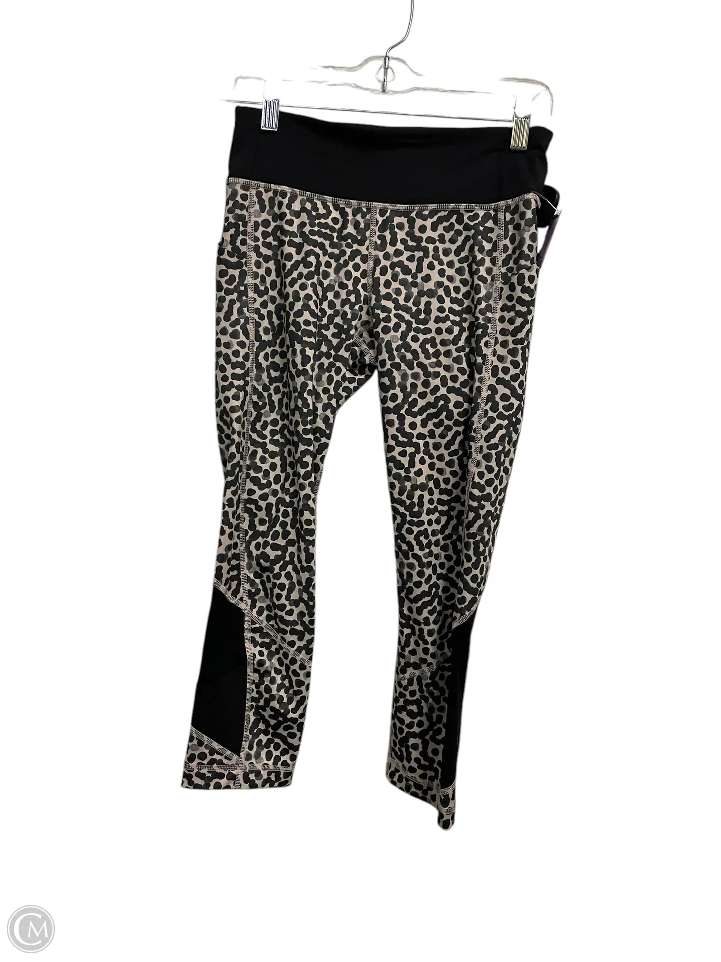 Athletic Leggings Capris By Lululemon In Animal Print, Size: 4