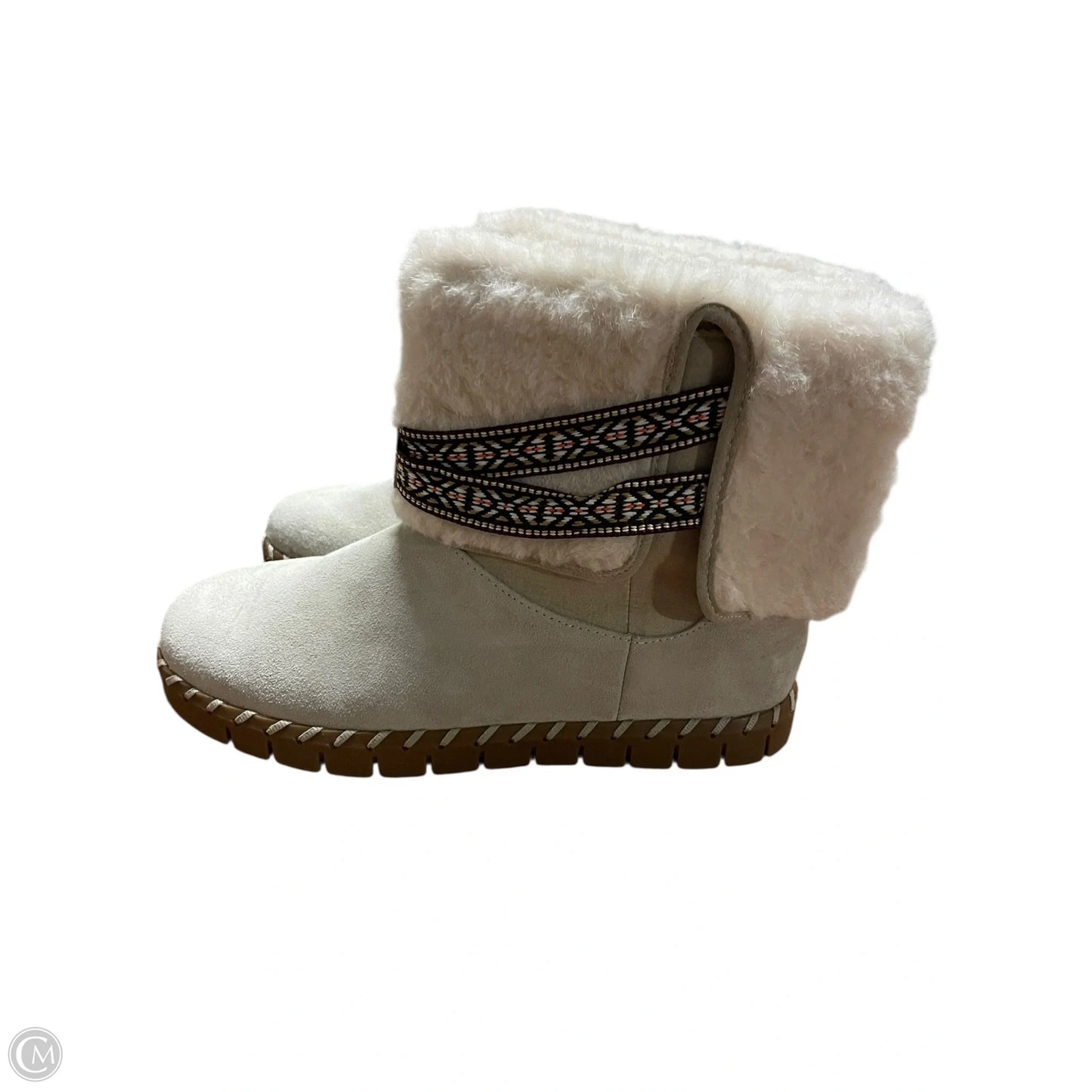 Boots Ankle Flats By Muk Luks In Grey, Size: 9