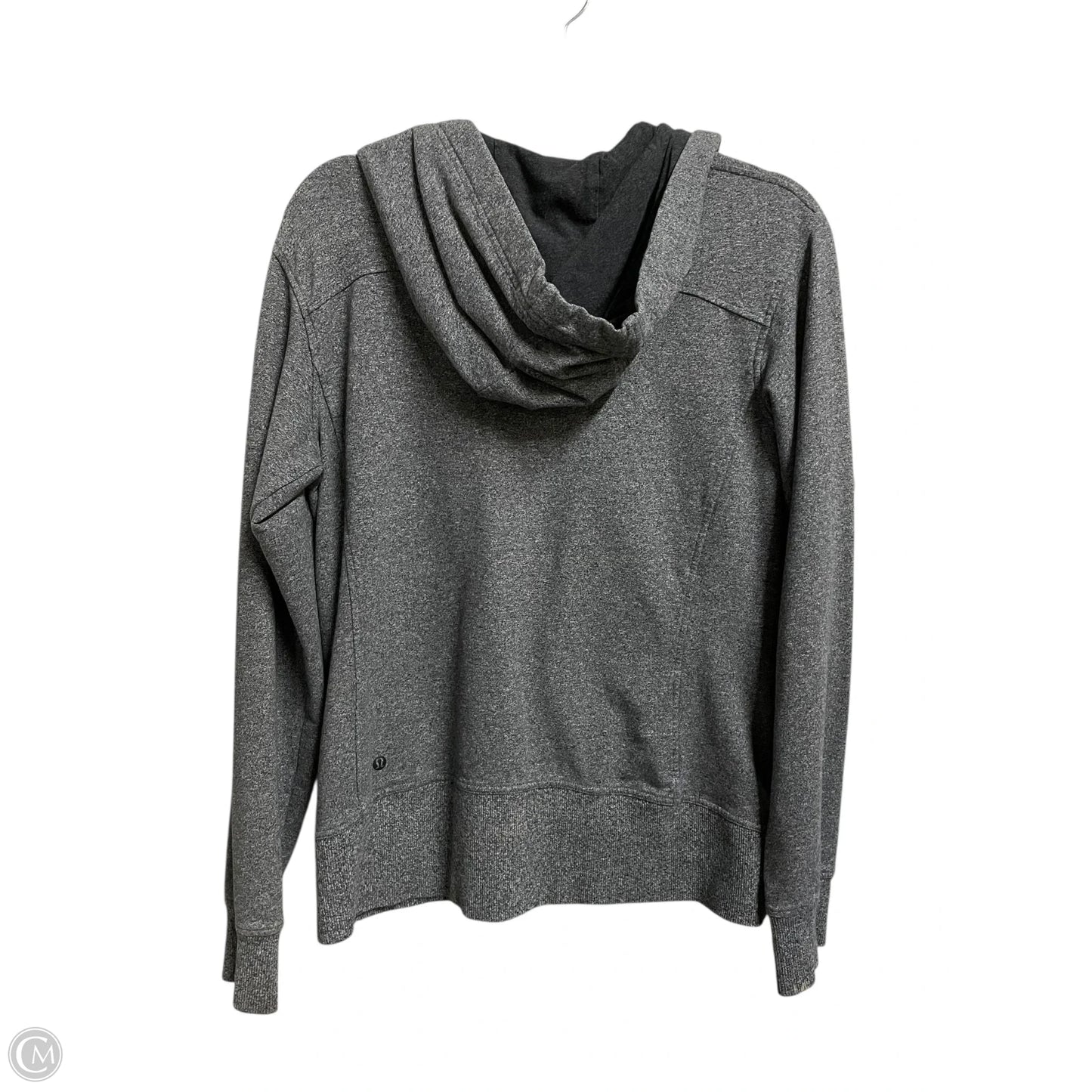 Athletic Jacket By Lululemon In Grey, Size: 8