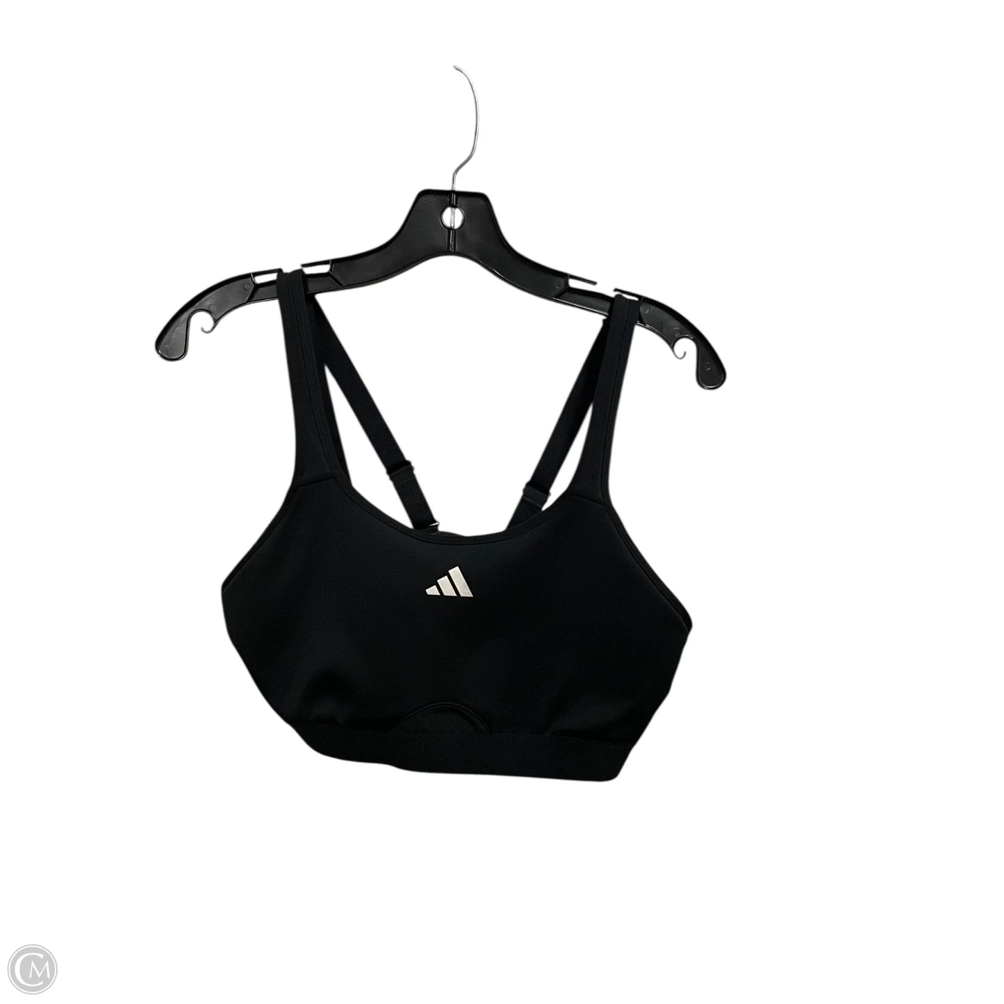 Athletic Bra By Adidas In Black, Size: M