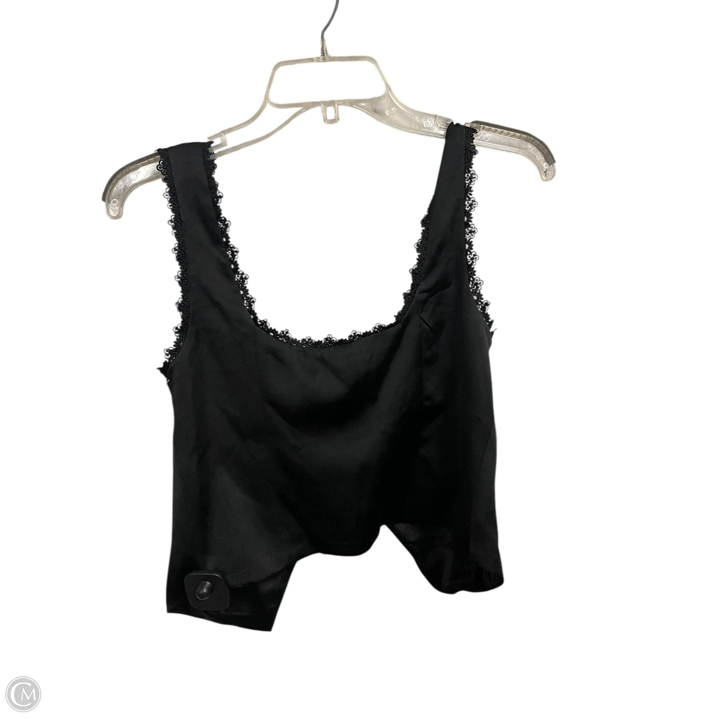 Top Sleeveless By Clothes Mentor In Black, Size: S