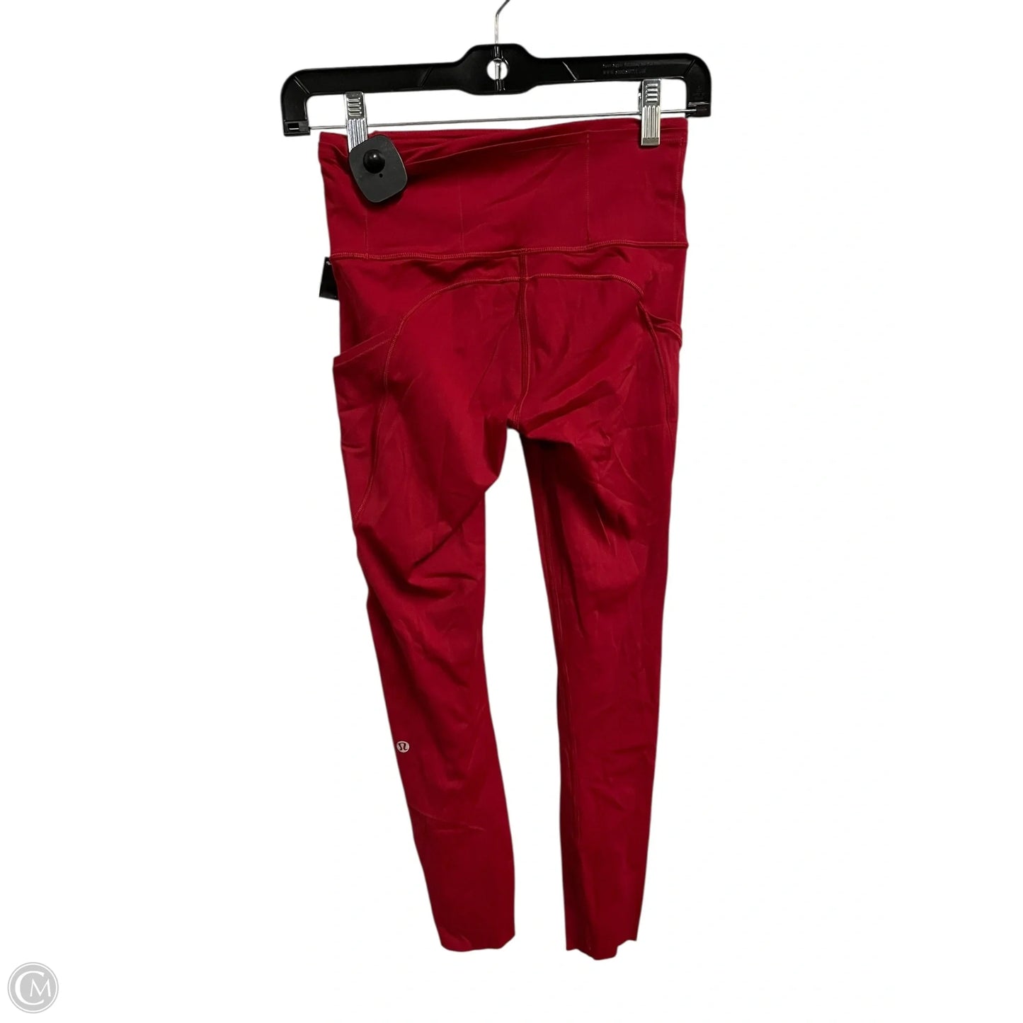 Athletic Leggings By Lululemon In Red, Size: 4