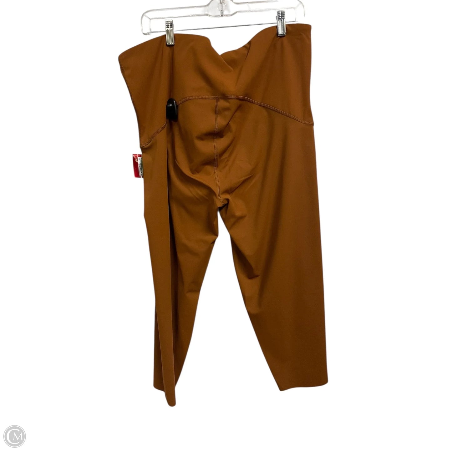 Athletic Leggings By Spanx In Orange, Size: 3x