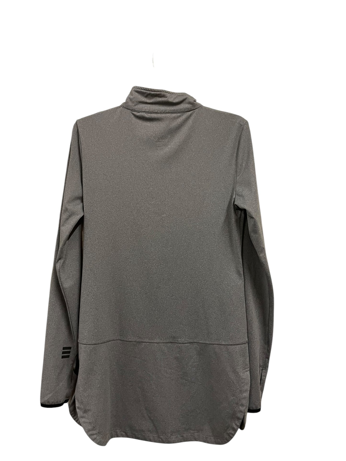 Athletic Jacket By Clothes Mentor In Grey, Size: S