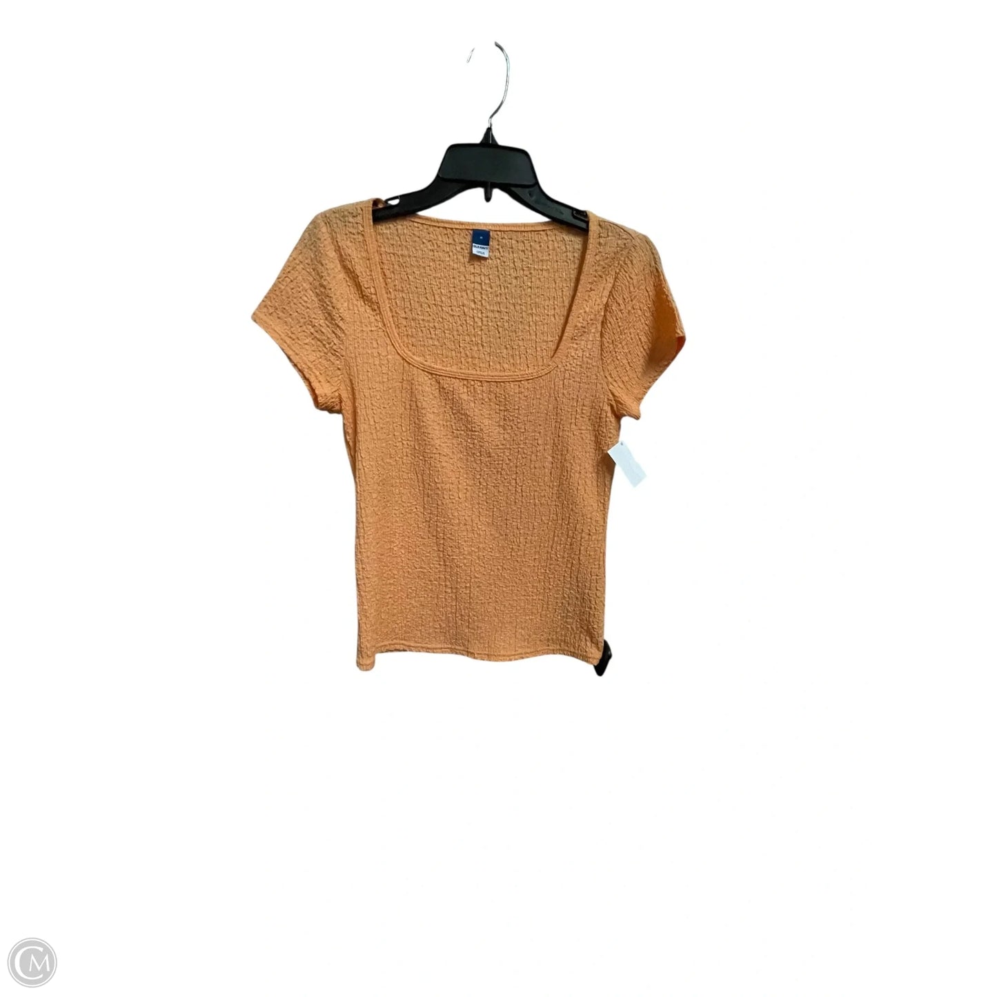 Top Short Sleeve By Old Navy In Orange, Size: M