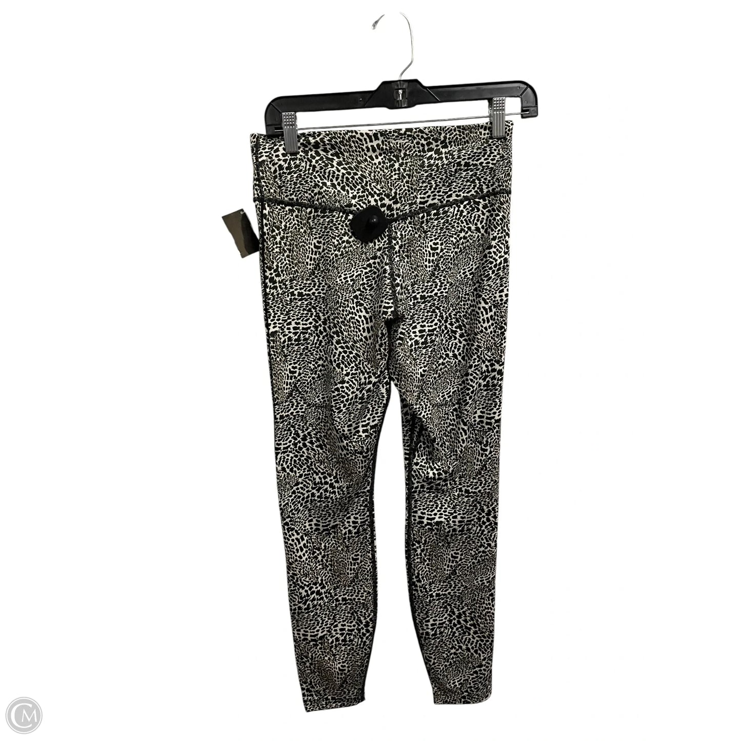 Athletic Leggings By Nike In Animal Print, Size: M