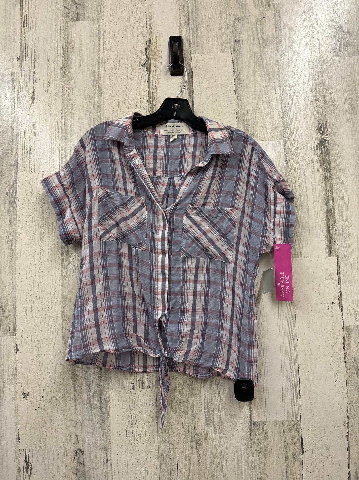 Top Short Sleeve By Cloth & Stone Size: S
