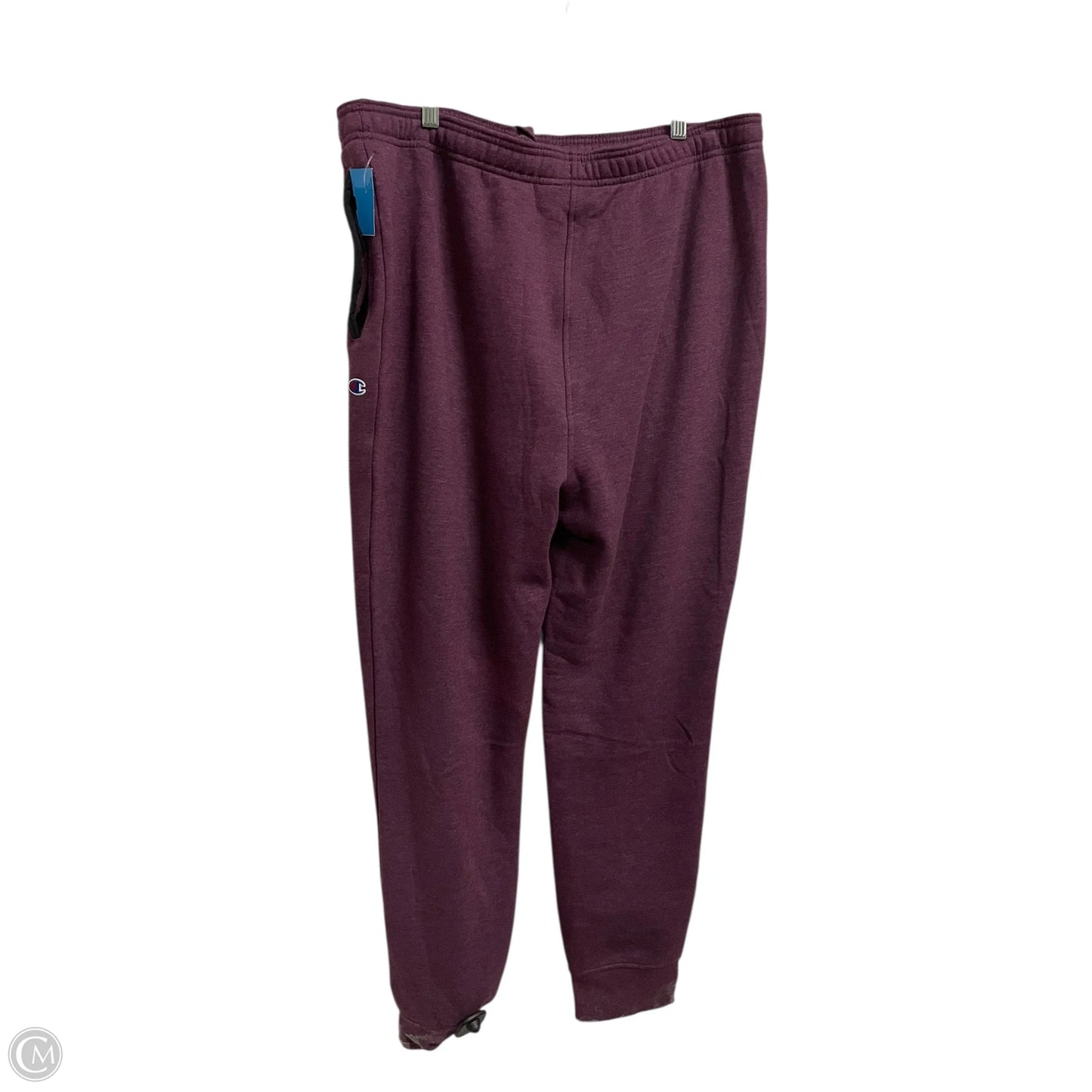 Athletic Pants By Champion In Purple, Size: Xl
