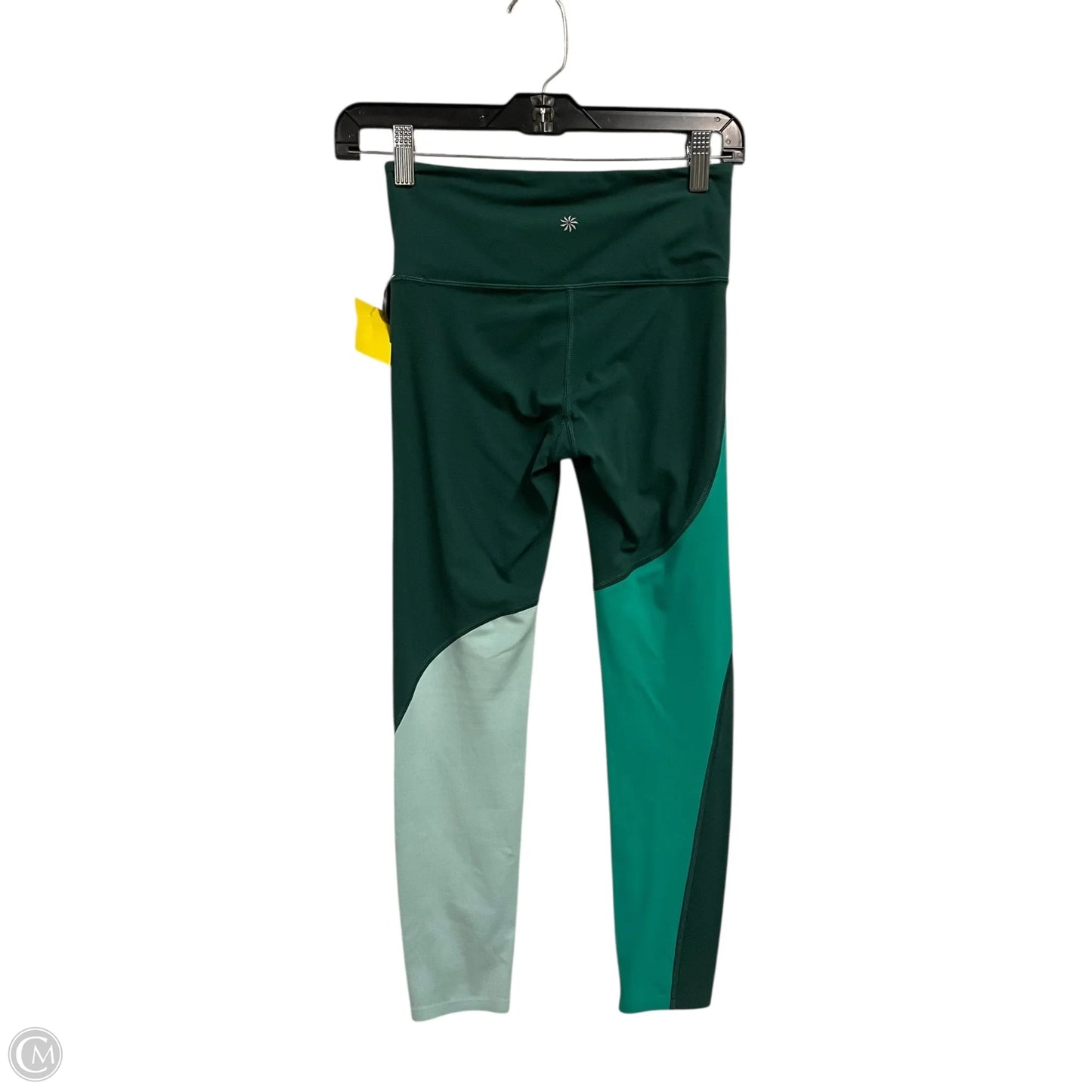 Athletic Leggings By Athleta In Green, Size: Xs