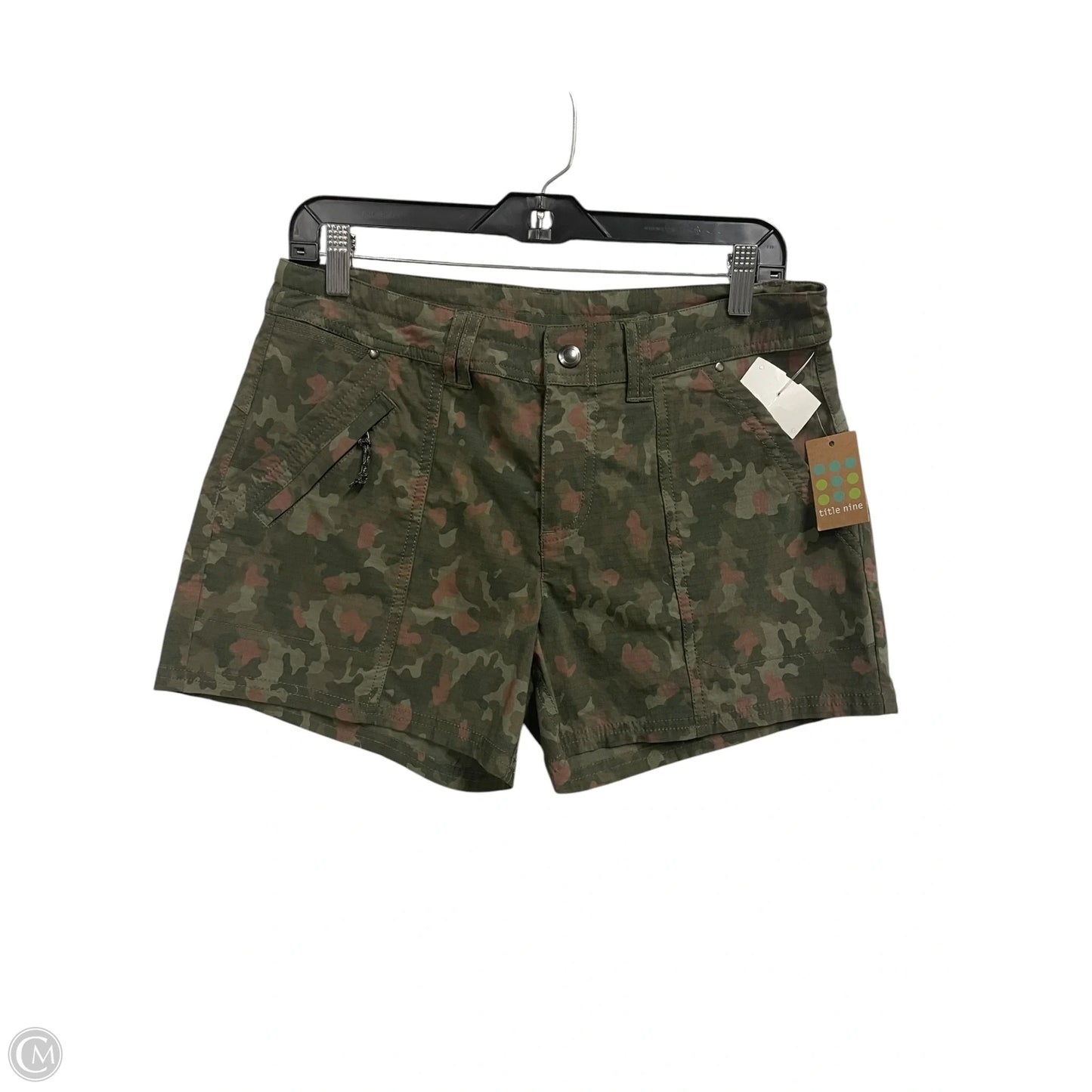 Athletic Shorts By Title Nine In Camoflauge, Size: 6
