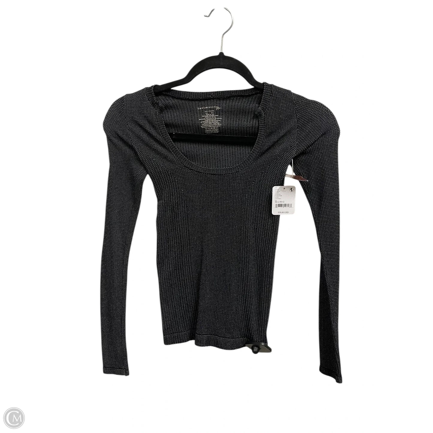 Top Long Sleeve Basic By Free People In Black, Size: M