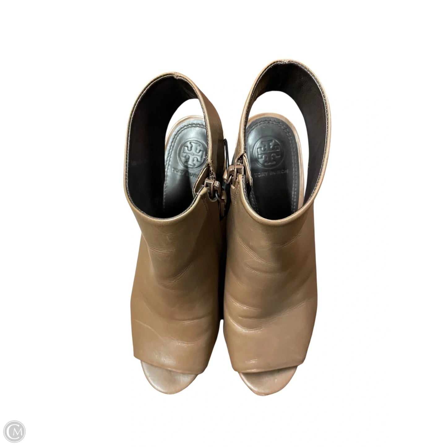 Shoes Designer By Tory Burch In Brown, Size: 7