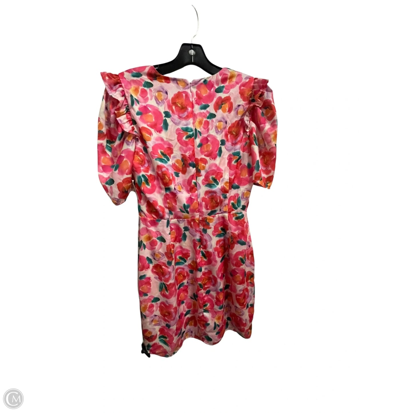 Dress Casual Short By Clothes Mentor In Floral Print, Size: M