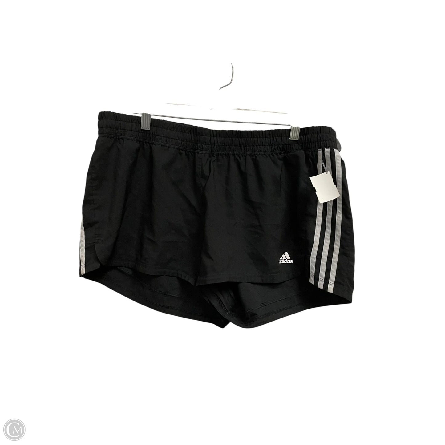 Athletic Shorts By Adidas In Black, Size: Xl