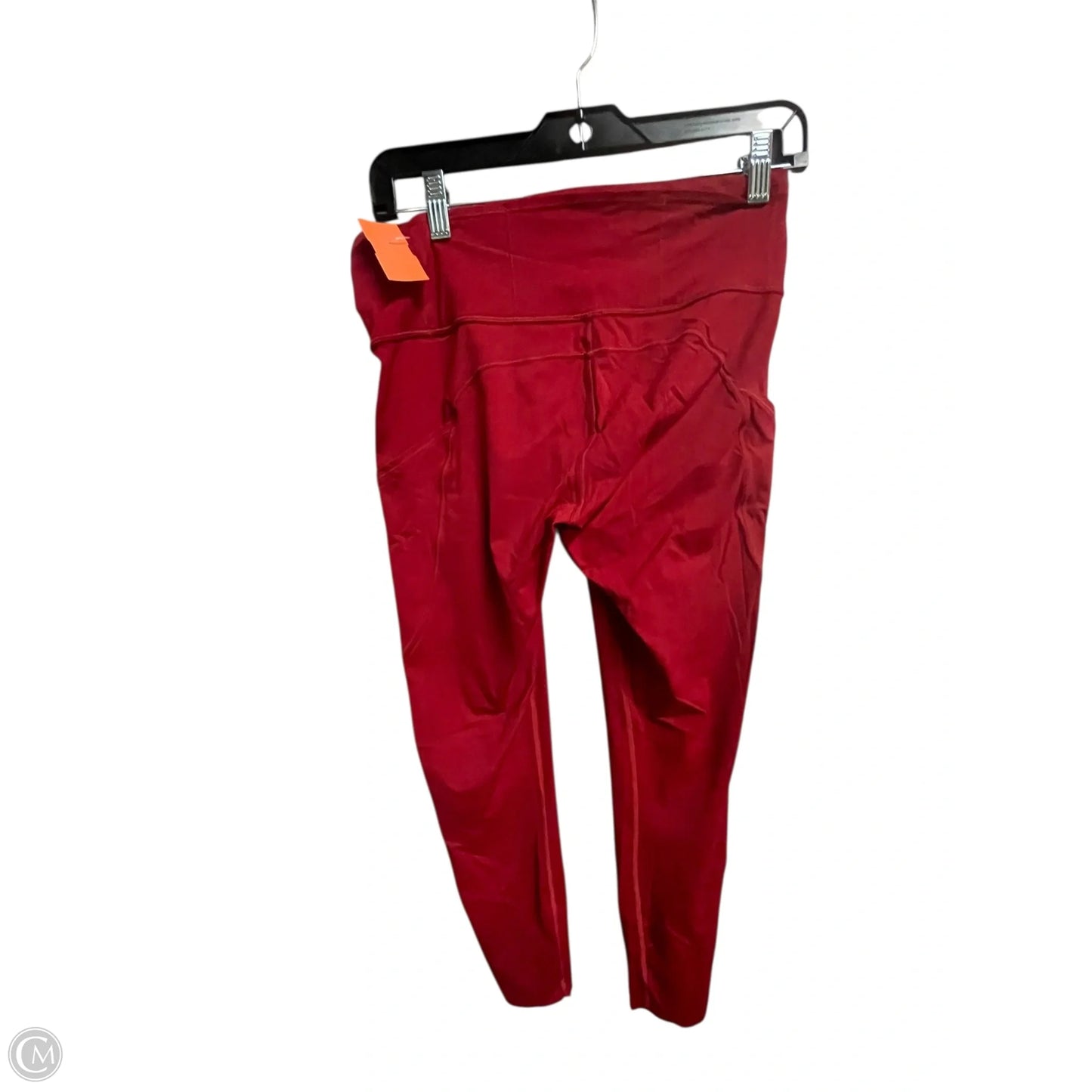 Athletic Leggings By Lululemon In Red, Size: 8