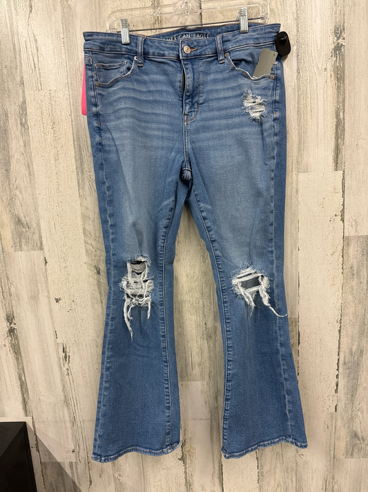 Jeans Flared By American Eagle  Size: 16