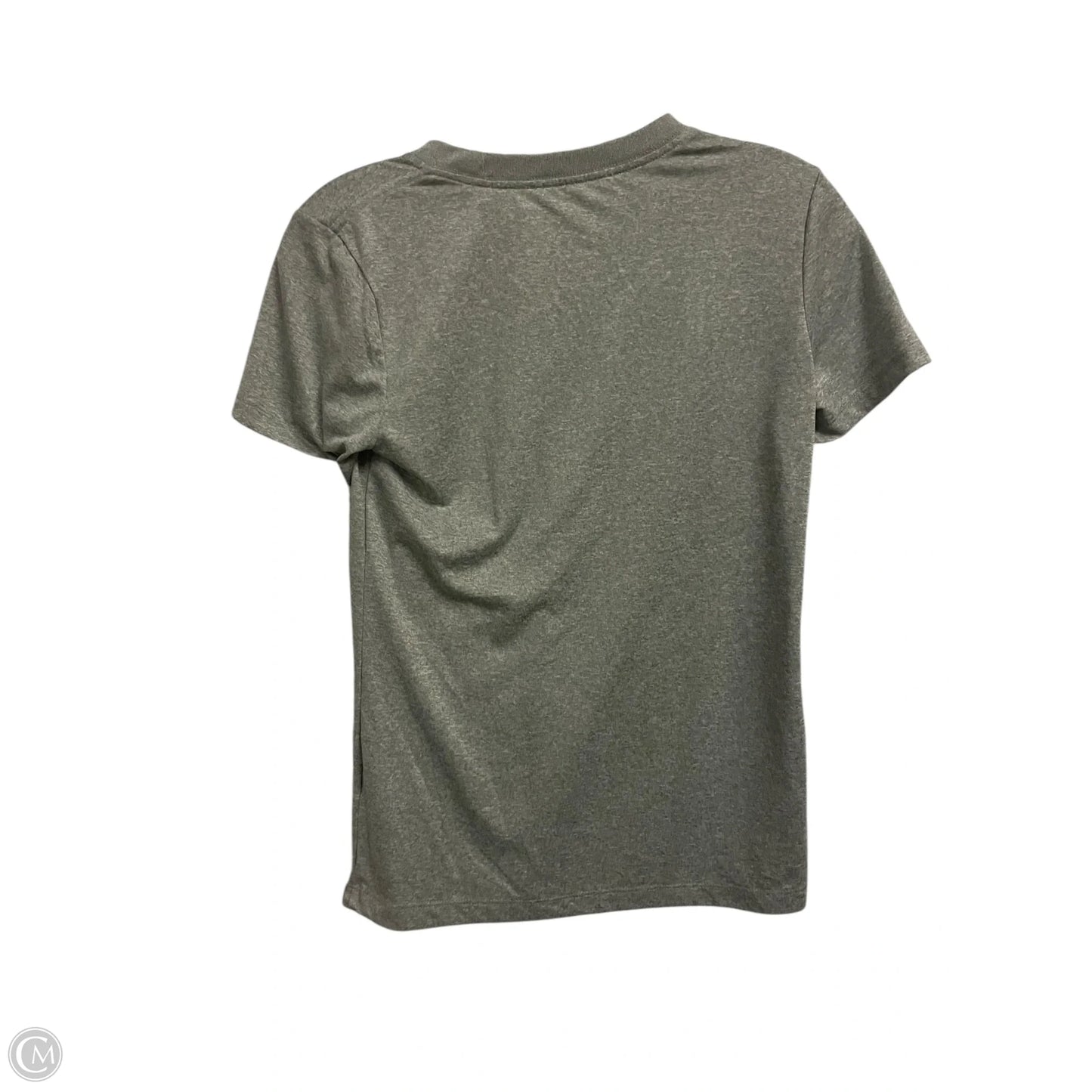Athletic Top Short Sleeve By Nike Apparel In Grey, Size: Xs