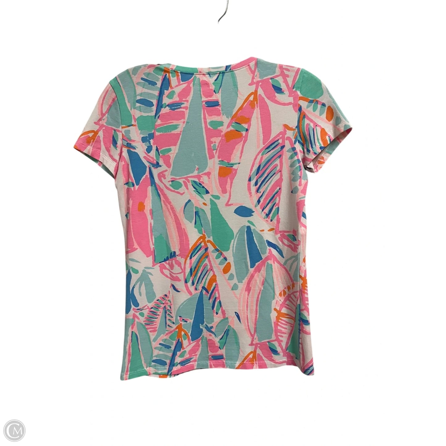 Top Short Sleeve Designer By Lilly Pulitzer In Multi-colored, Size: Xs
