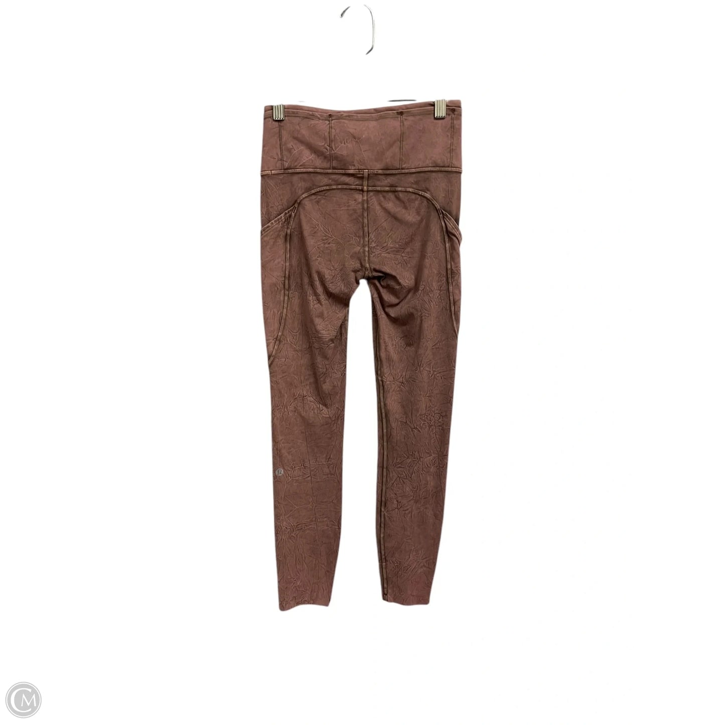 Athletic Capris By Lululemon In Orange, Size: 4