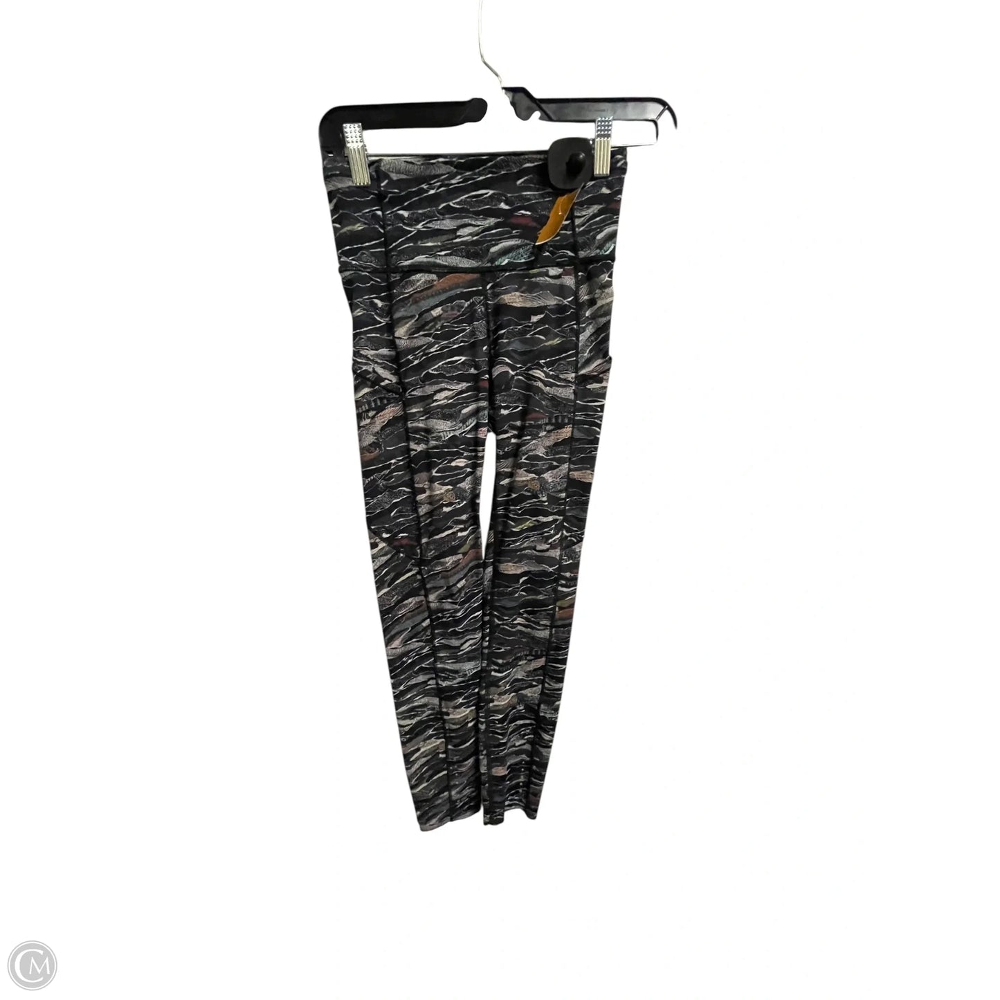 Athletic Capris By Lululemon In Black, Size: 4