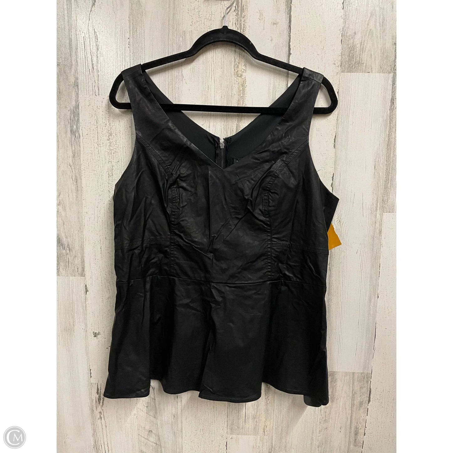 Top Sleeveless By Torrid In Black, Size: L