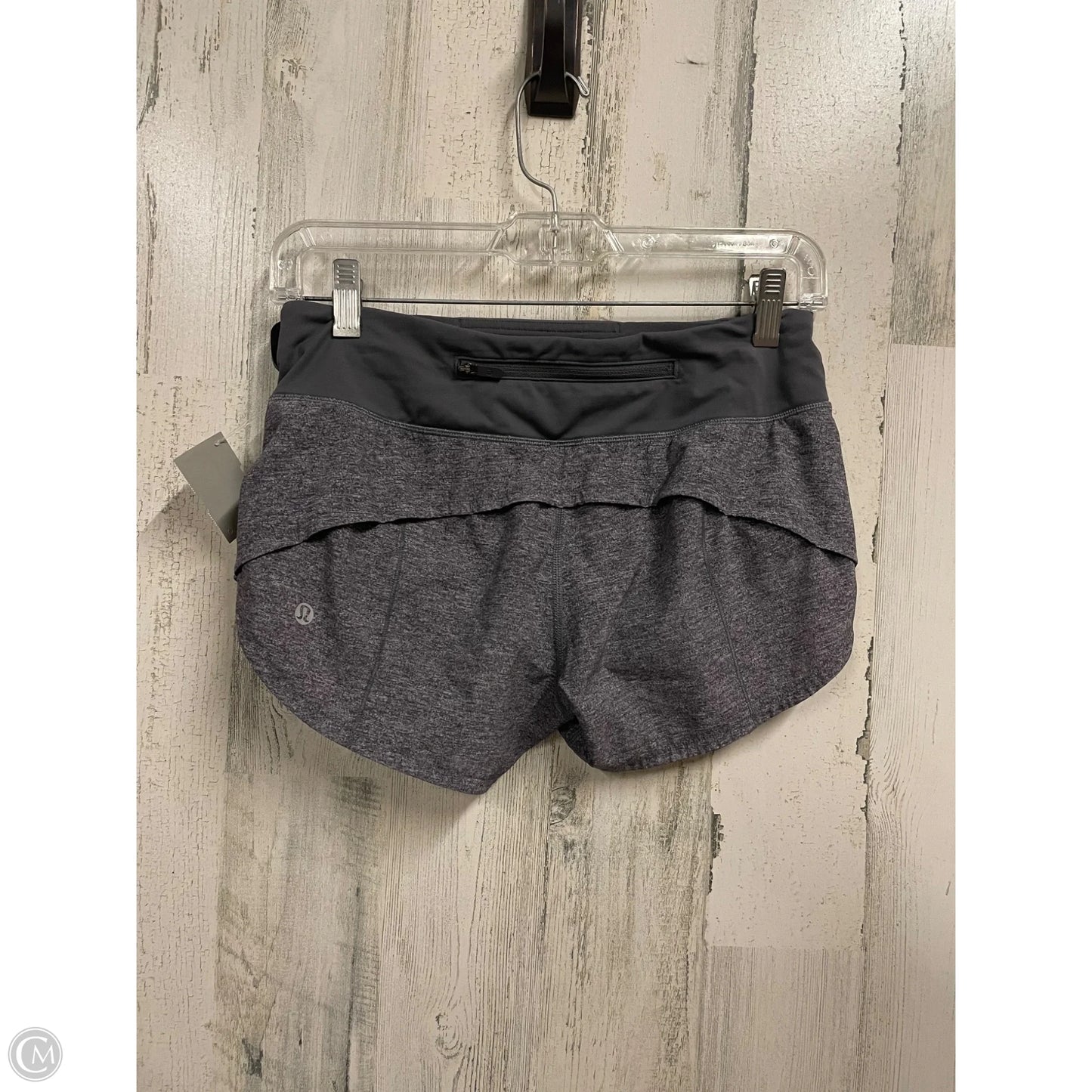 Athletic Shorts By Lululemon In Grey, Size: 2