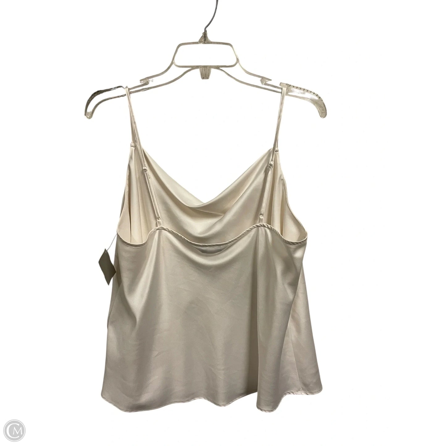Top Sleeveless By Nine West In White, Size: L