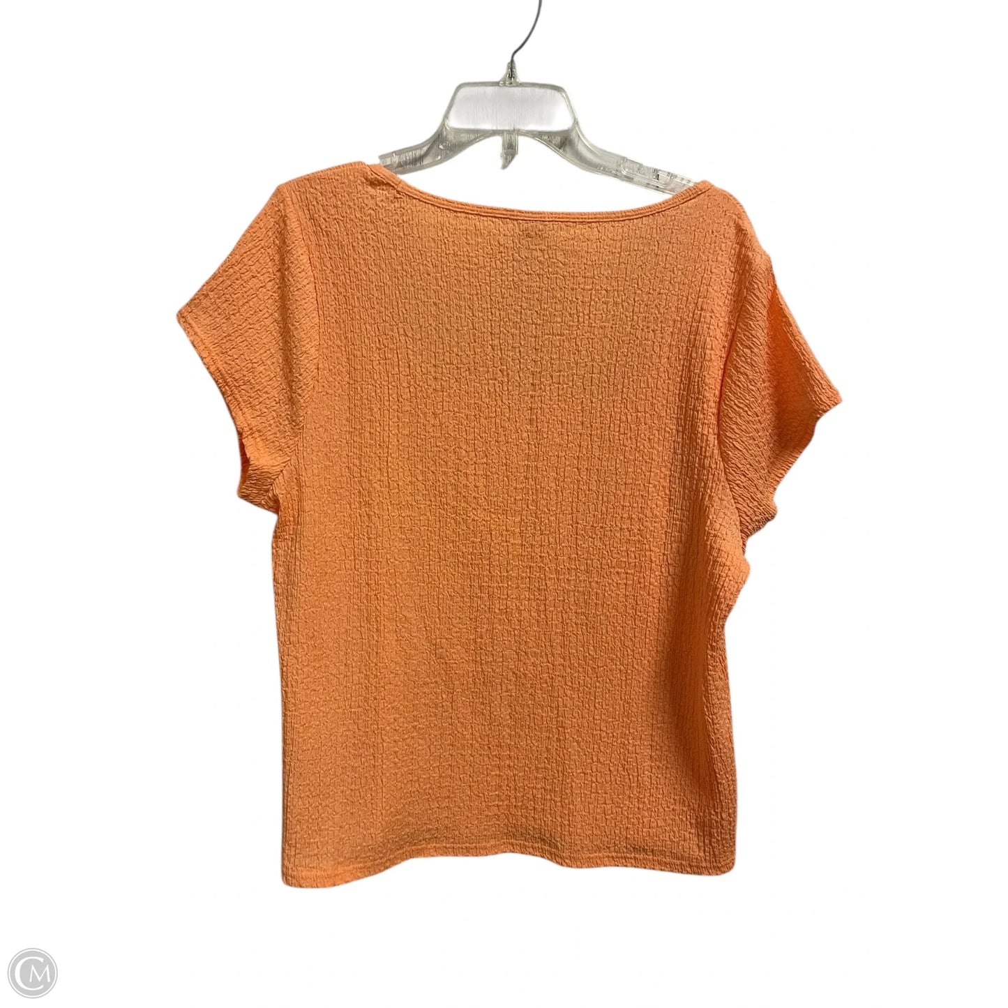 Top Short Sleeve By Old Navy In Orange, Size: 2x
