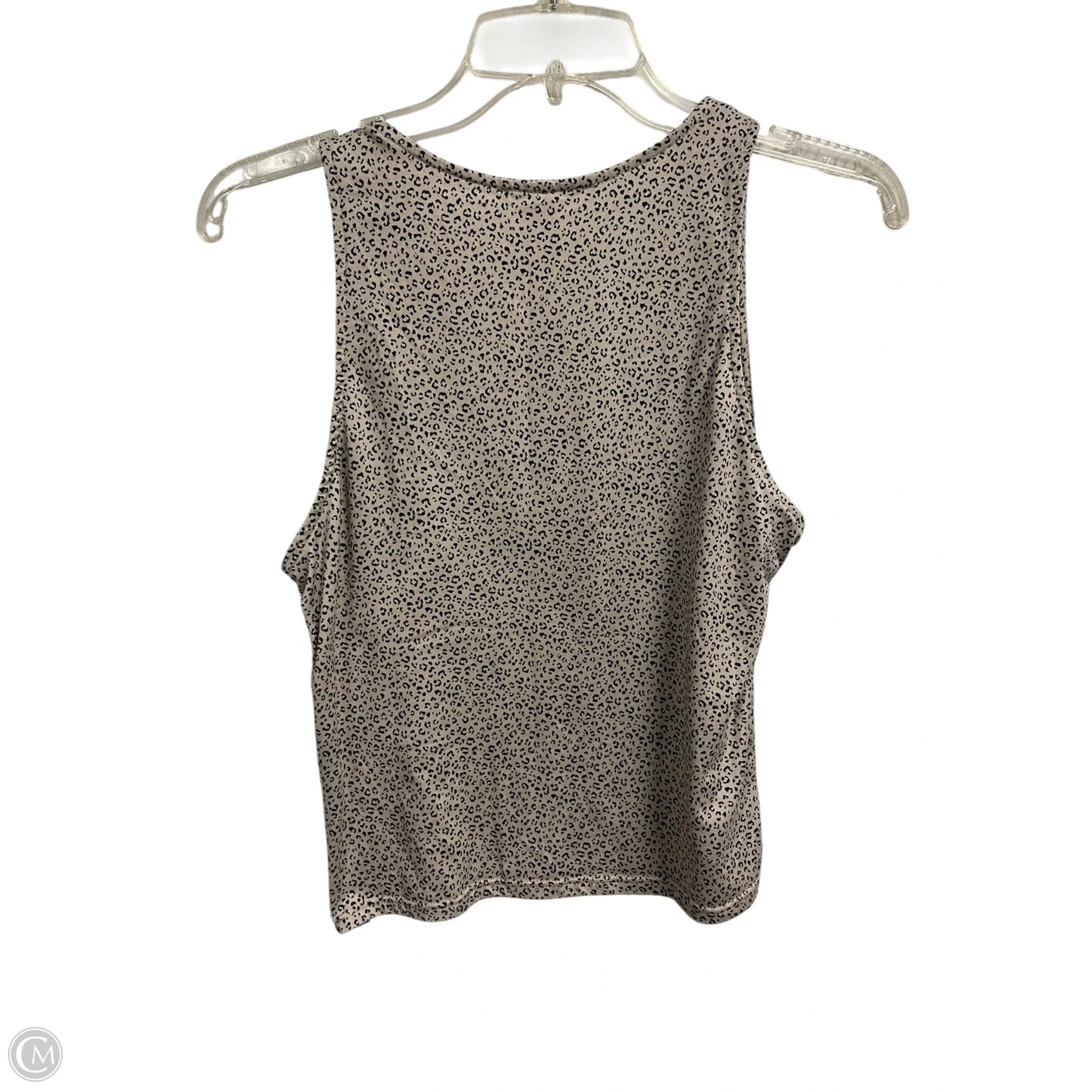 Top Sleeveless By Gaze In Animal Print, Size: M