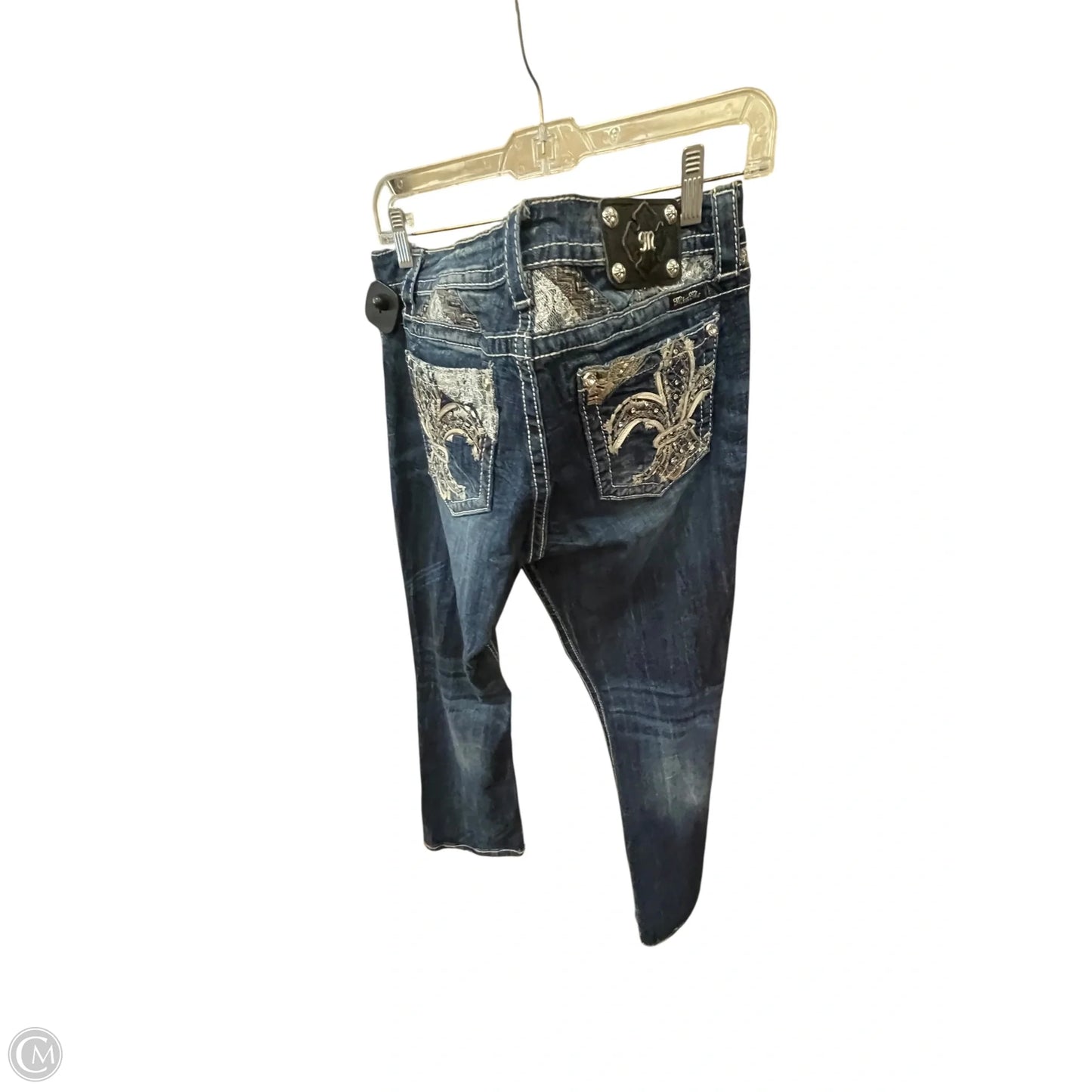 Jeans Boot Cut By Miss Me In Blue, Size: 16