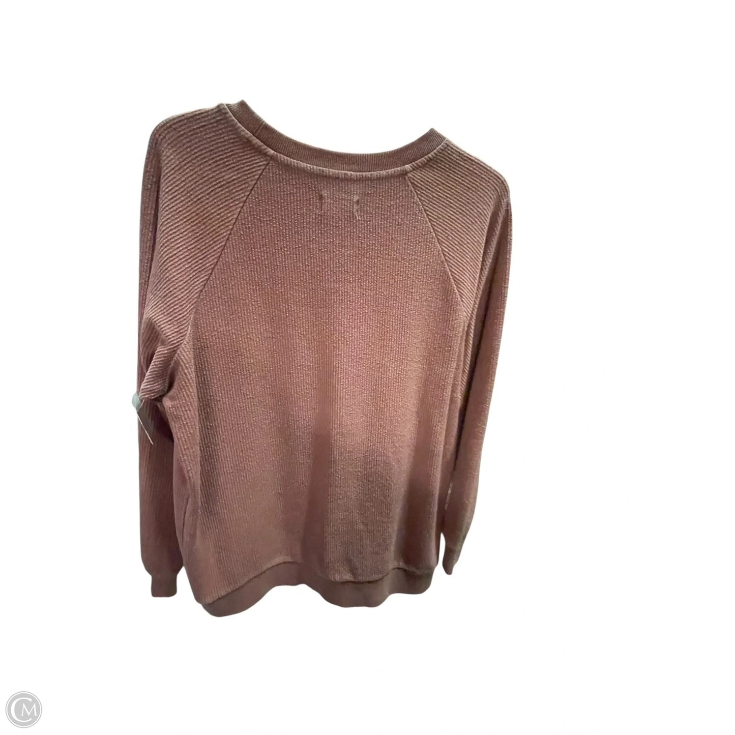Top Long Sleeve By Clothes Mentor In Pink, Size: M