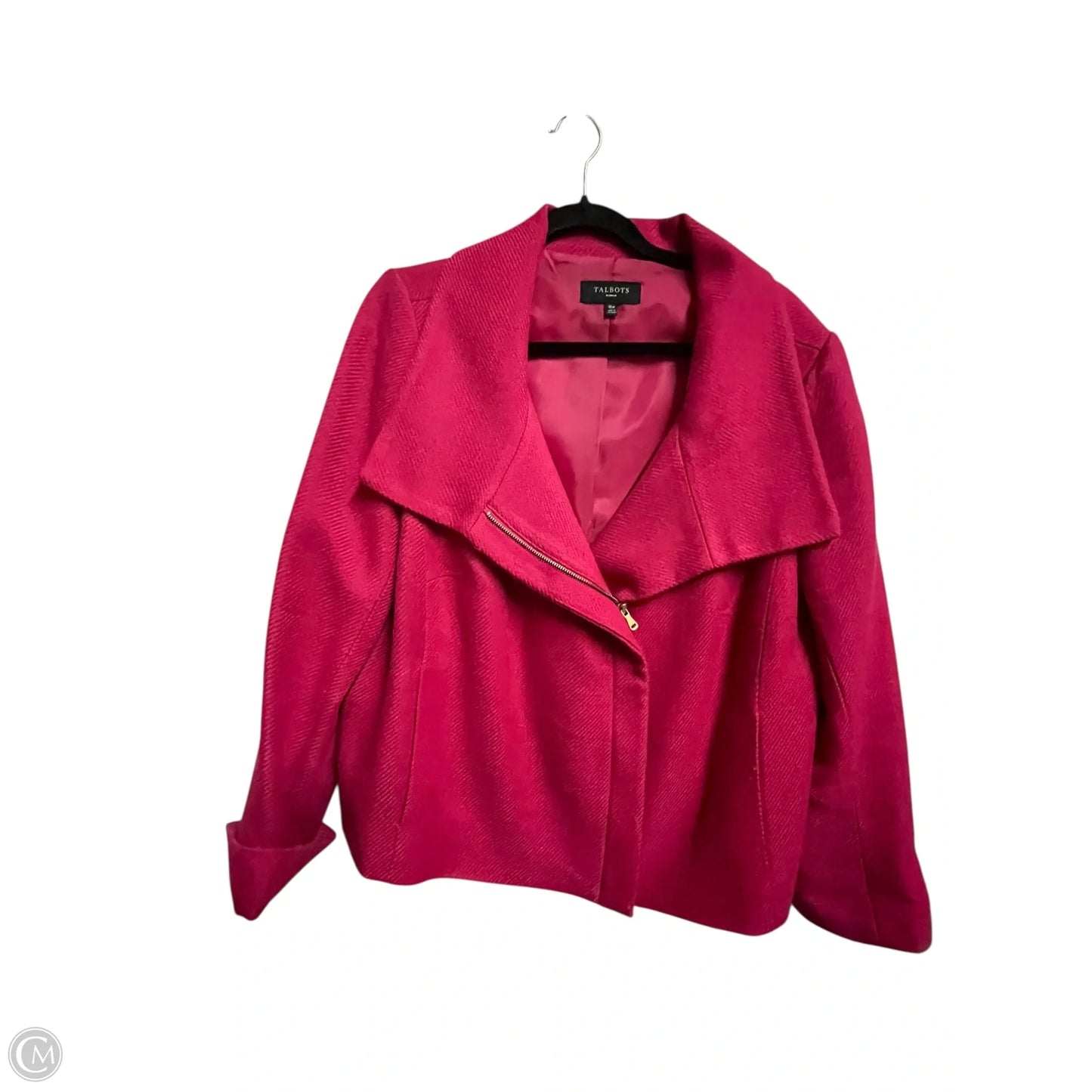 Jacket Other By Talbots In Pink, Size: Xl