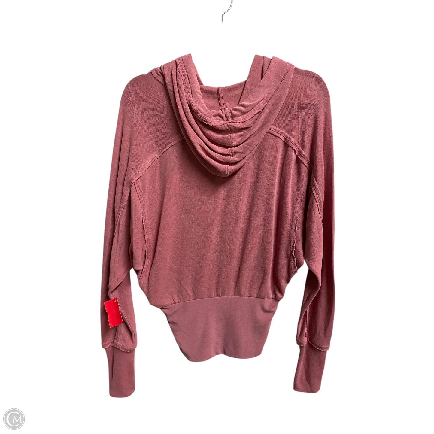 Sweatshirt Hoodie By Free People In Pink, Size: Xs