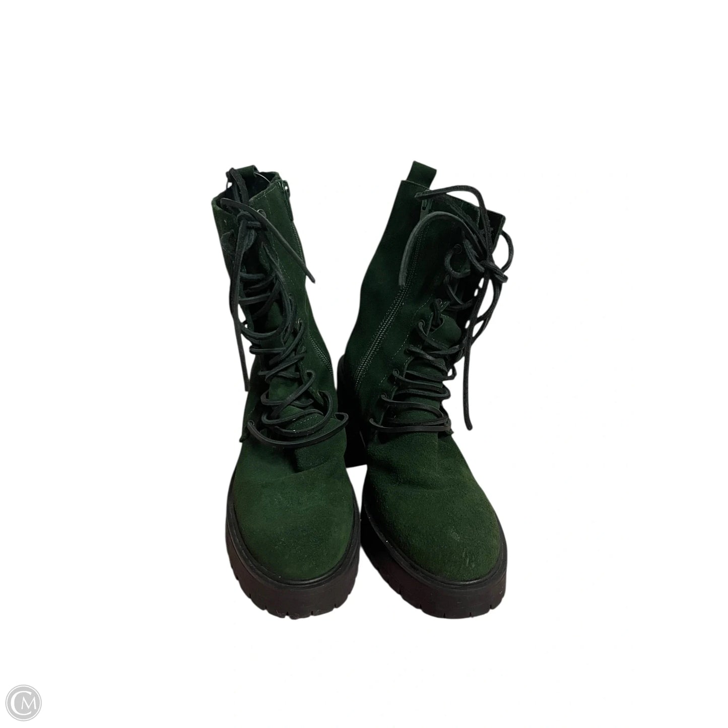 Boots Ankle Heels By Free People In Green, Size: 6