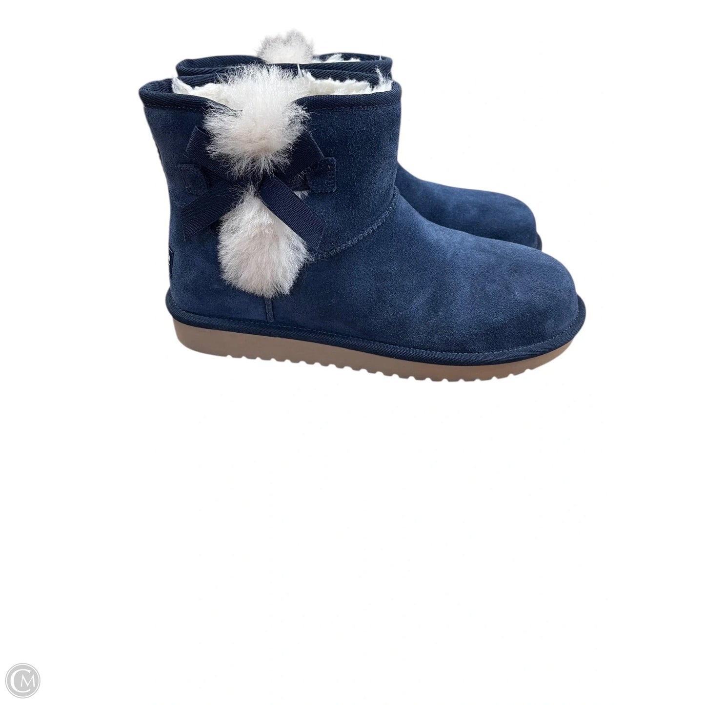 Boots Ankle Flats By Koolaburra By Ugg In Blue, Size: 8