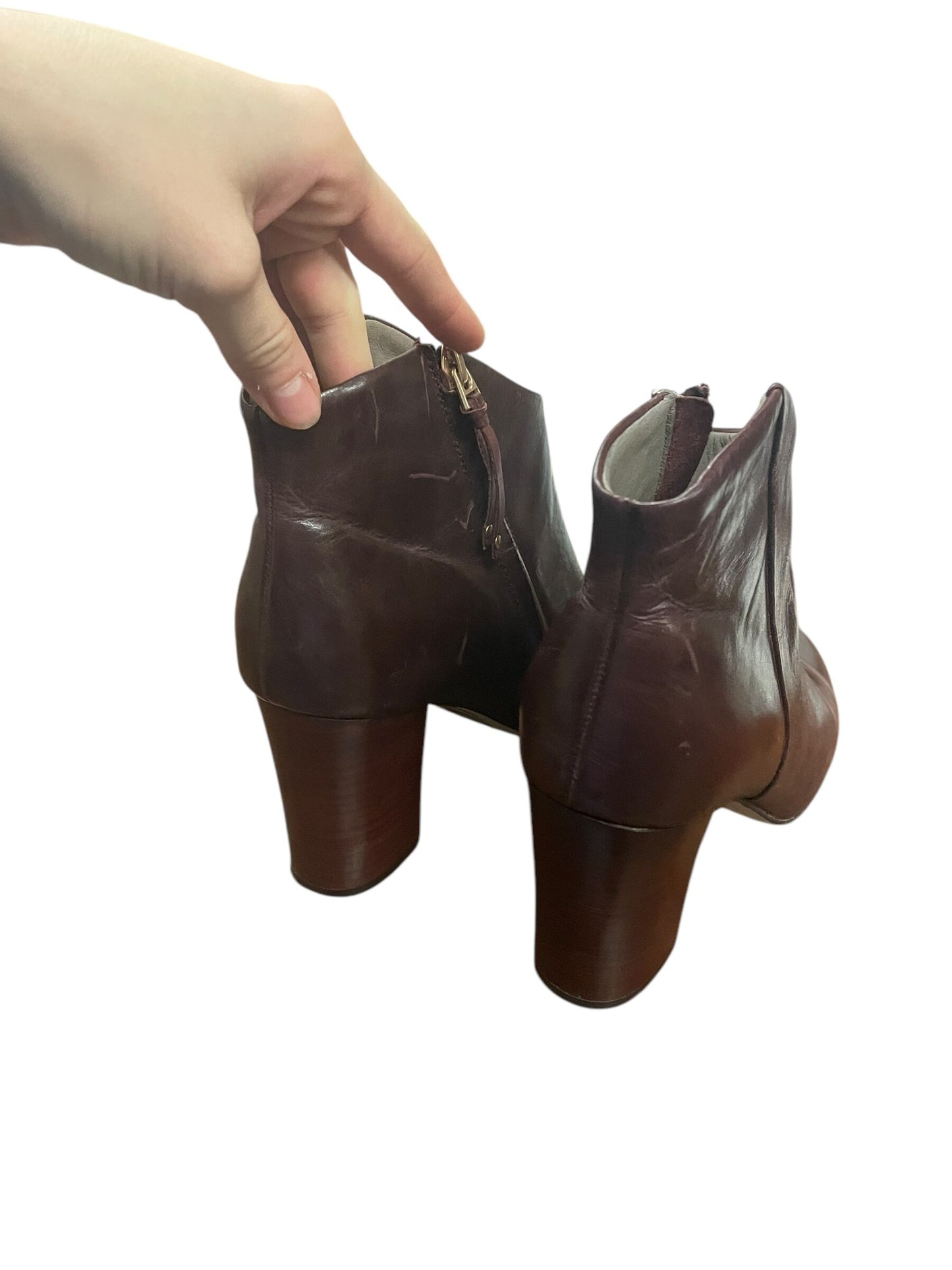 Boots Ankle Heels By Cmc Size: 9.5