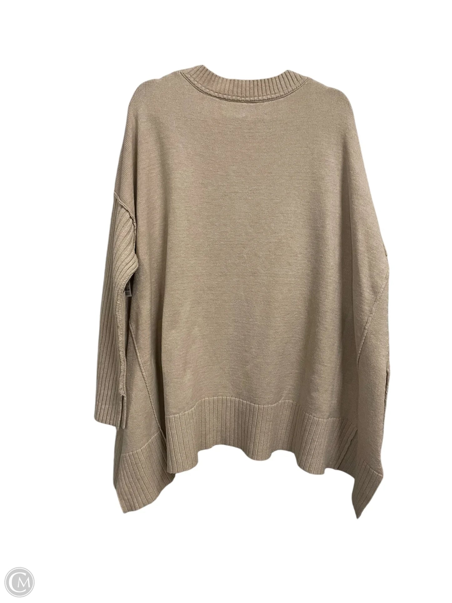 Sweater By Free People In Tan, Size: M