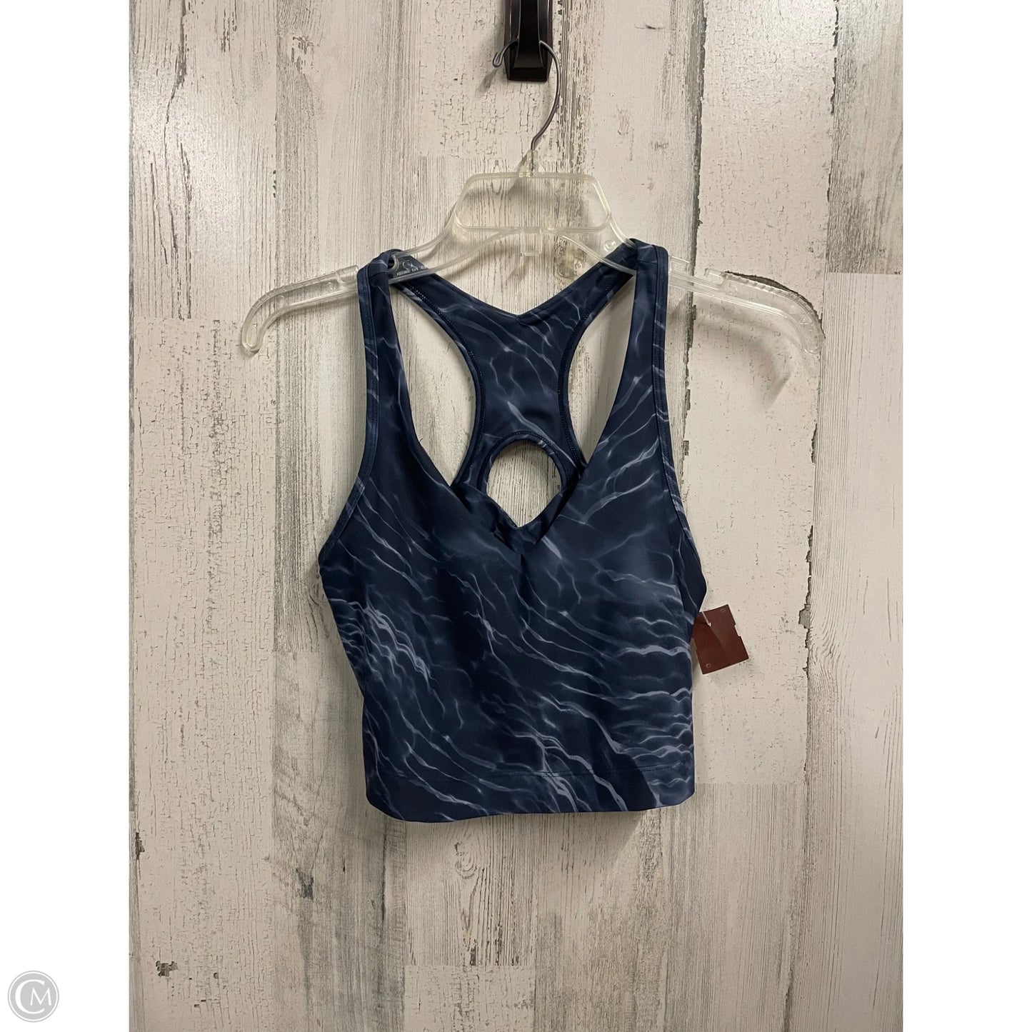Athletic Bra By Clothes Mentor In Blue, Size: S