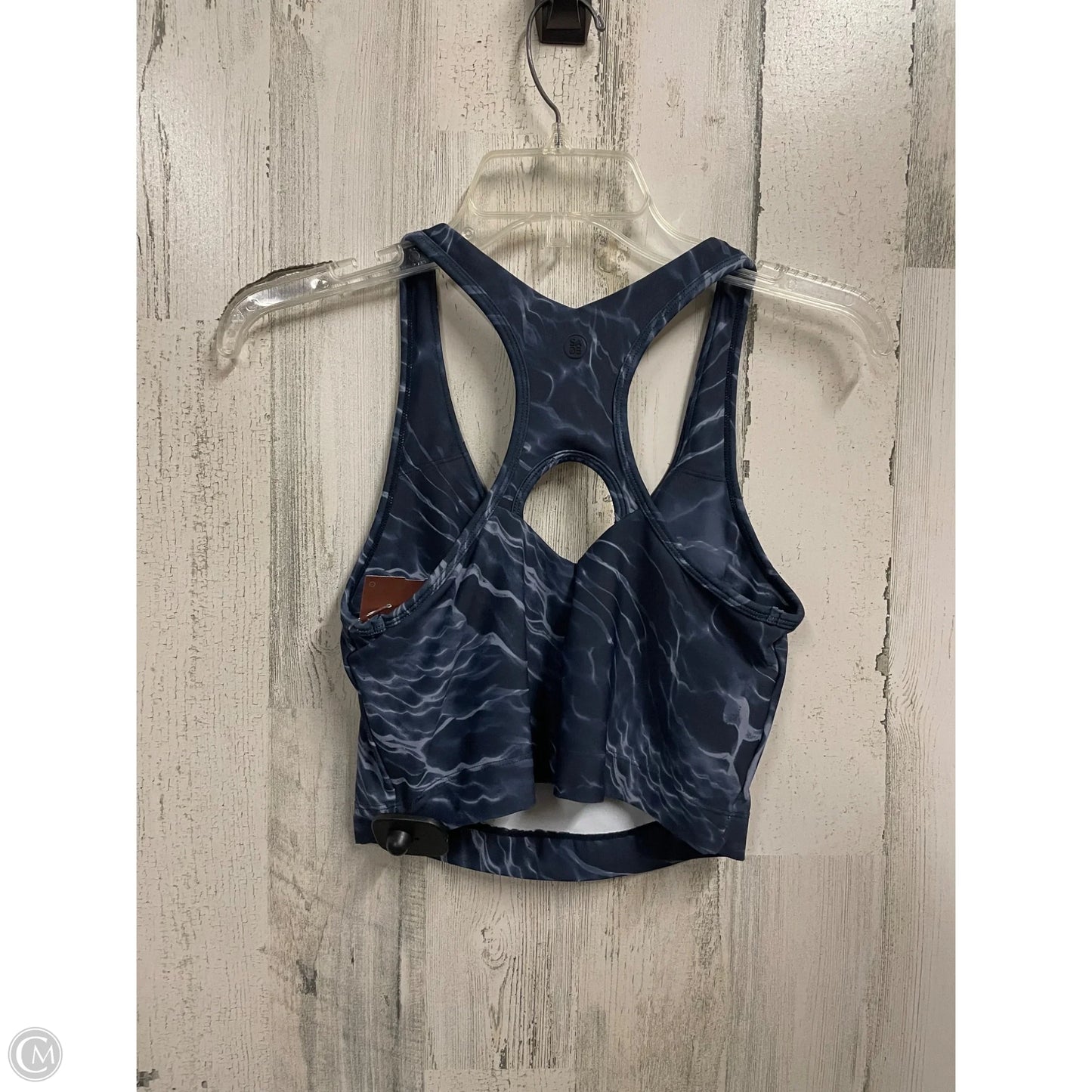 Athletic Bra By Clothes Mentor In Blue, Size: S