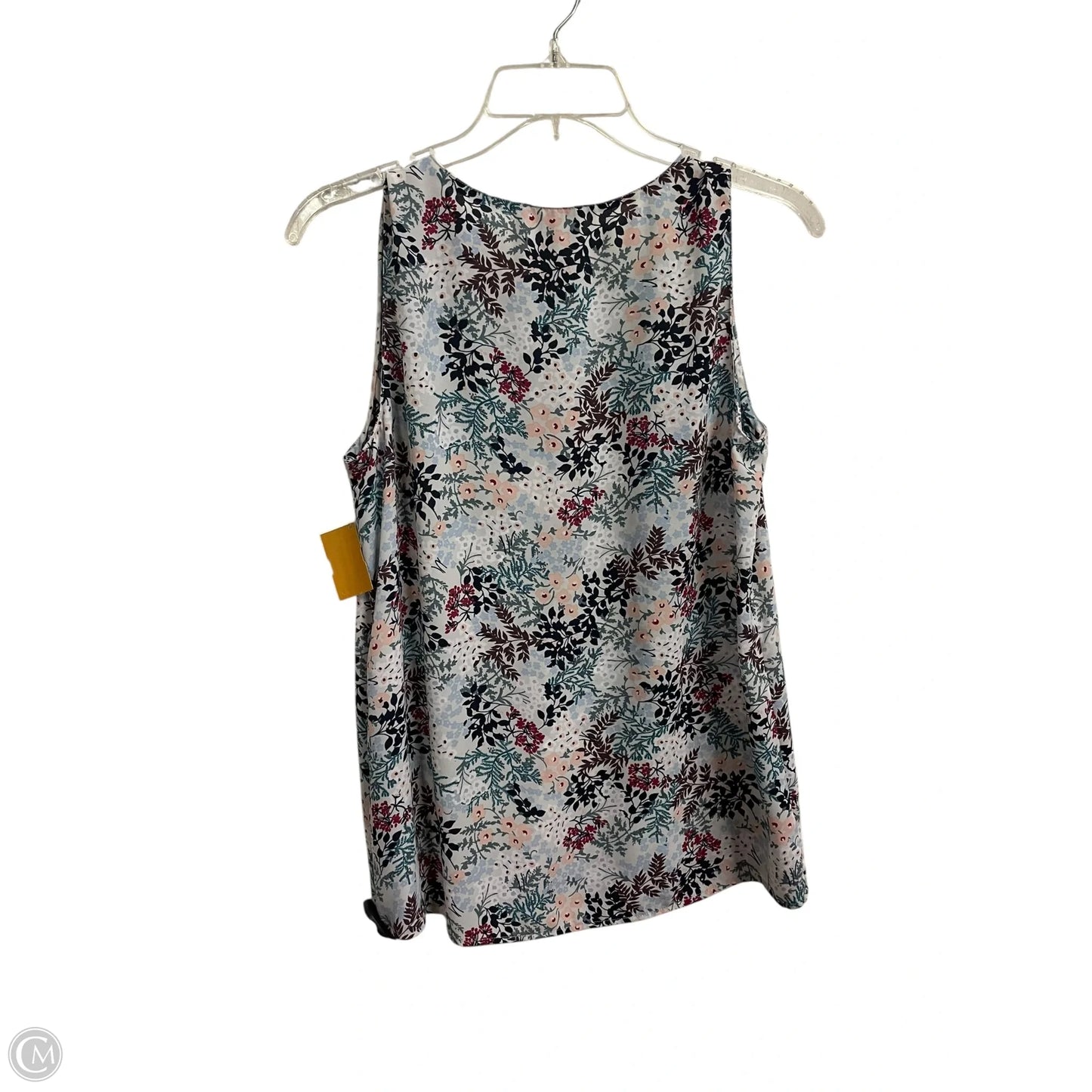 Top Sleeveless By Loft In Blue, Size: S