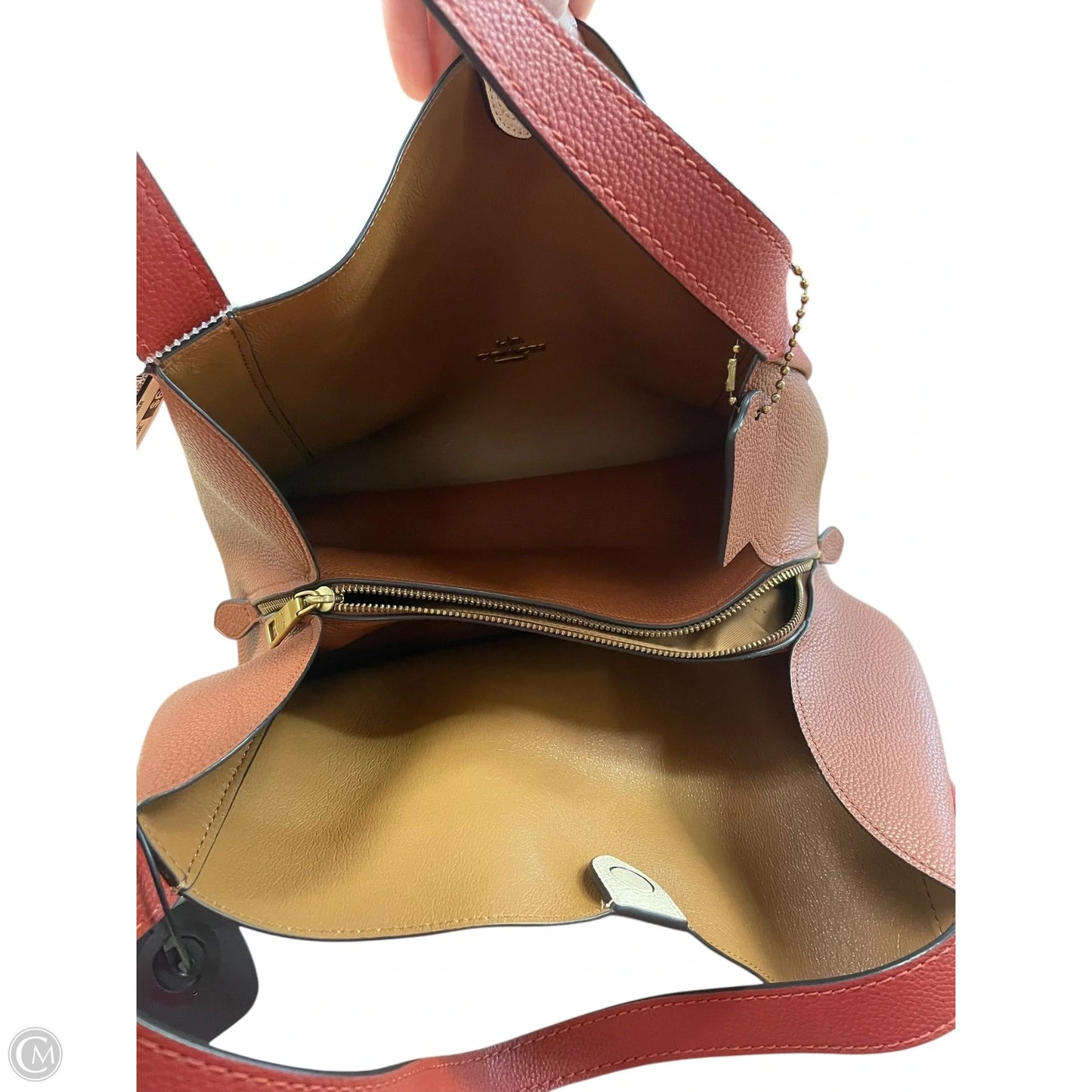 Handbag Designer By Coach, Size: Large