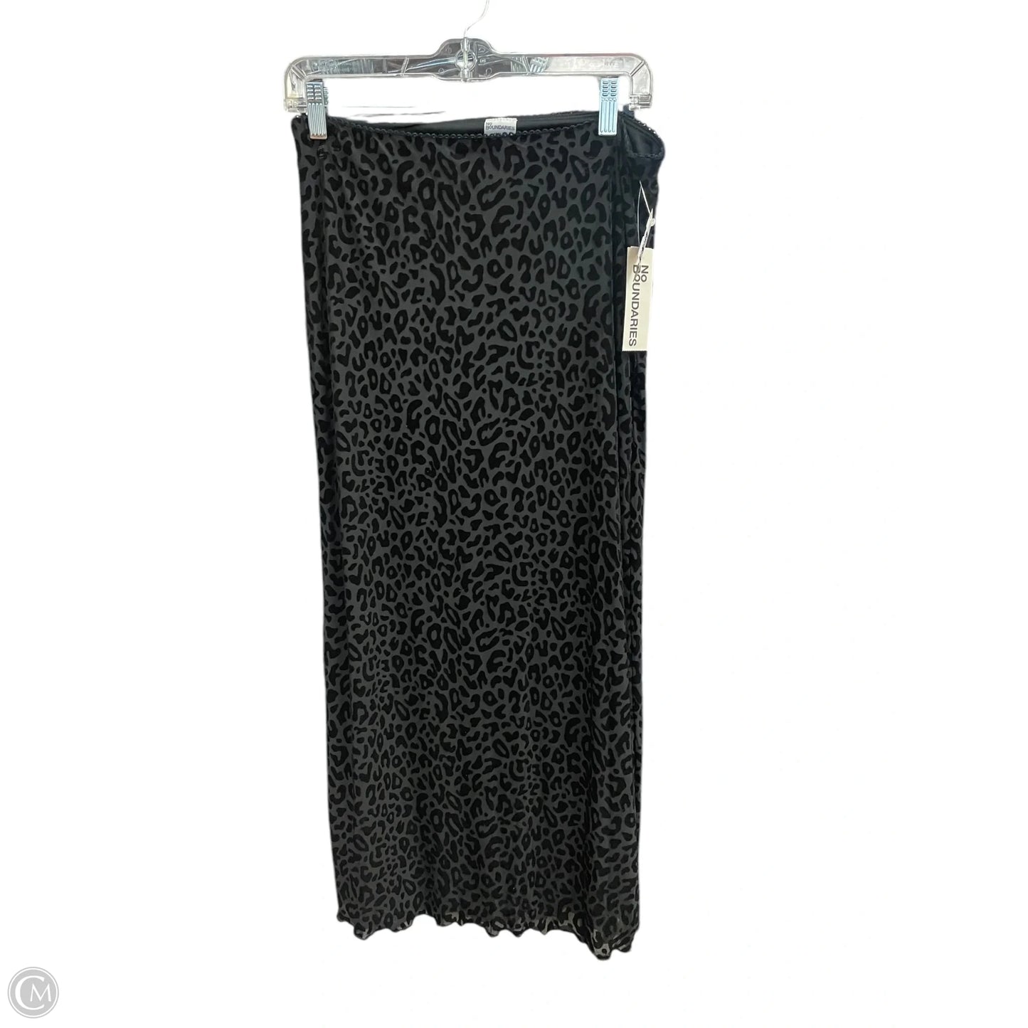 Skirt Maxi By No Boundaries In Black, Size: M