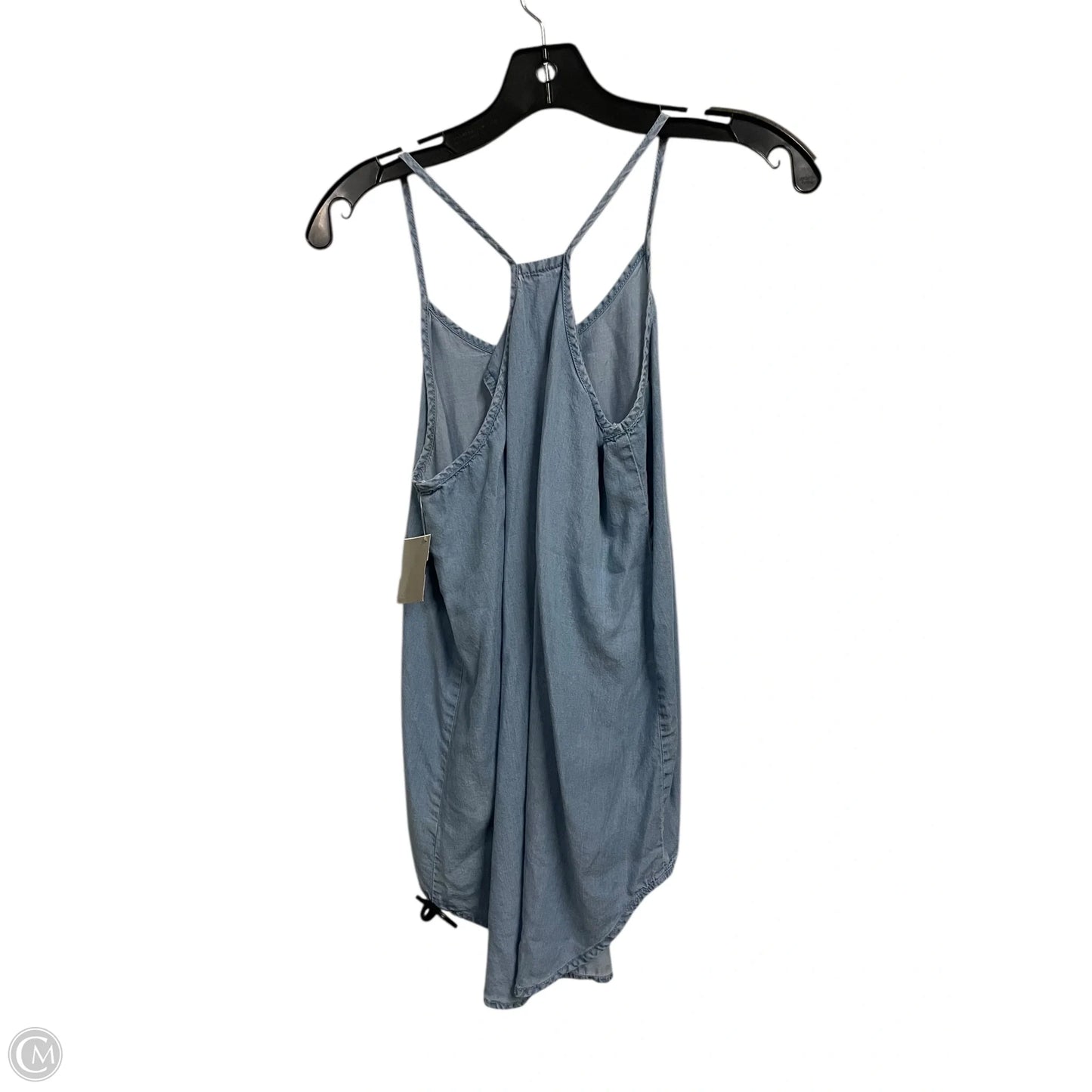 Top Sleeveless By Celebrity Pink In Blue Denim, Size: S