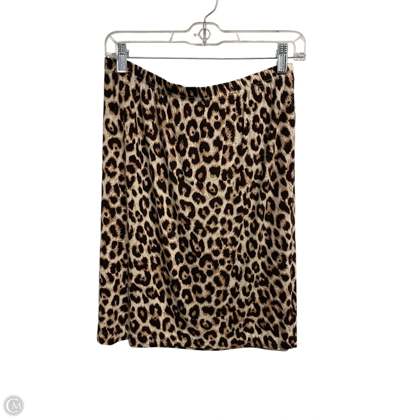 Skirt Mini & Short By Versona In Animal Print, Size: 12