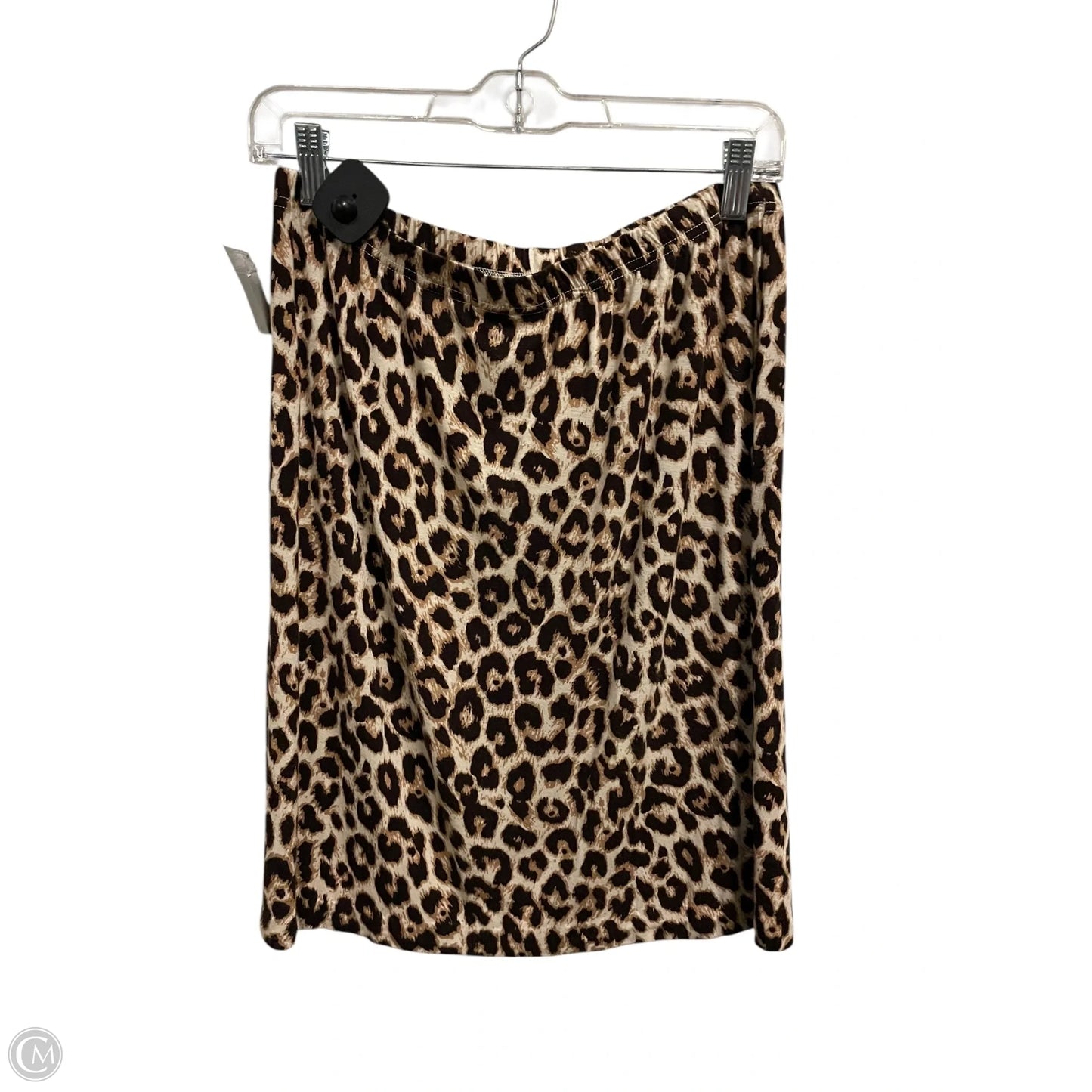Skirt Mini & Short By Versona In Animal Print, Size: 12