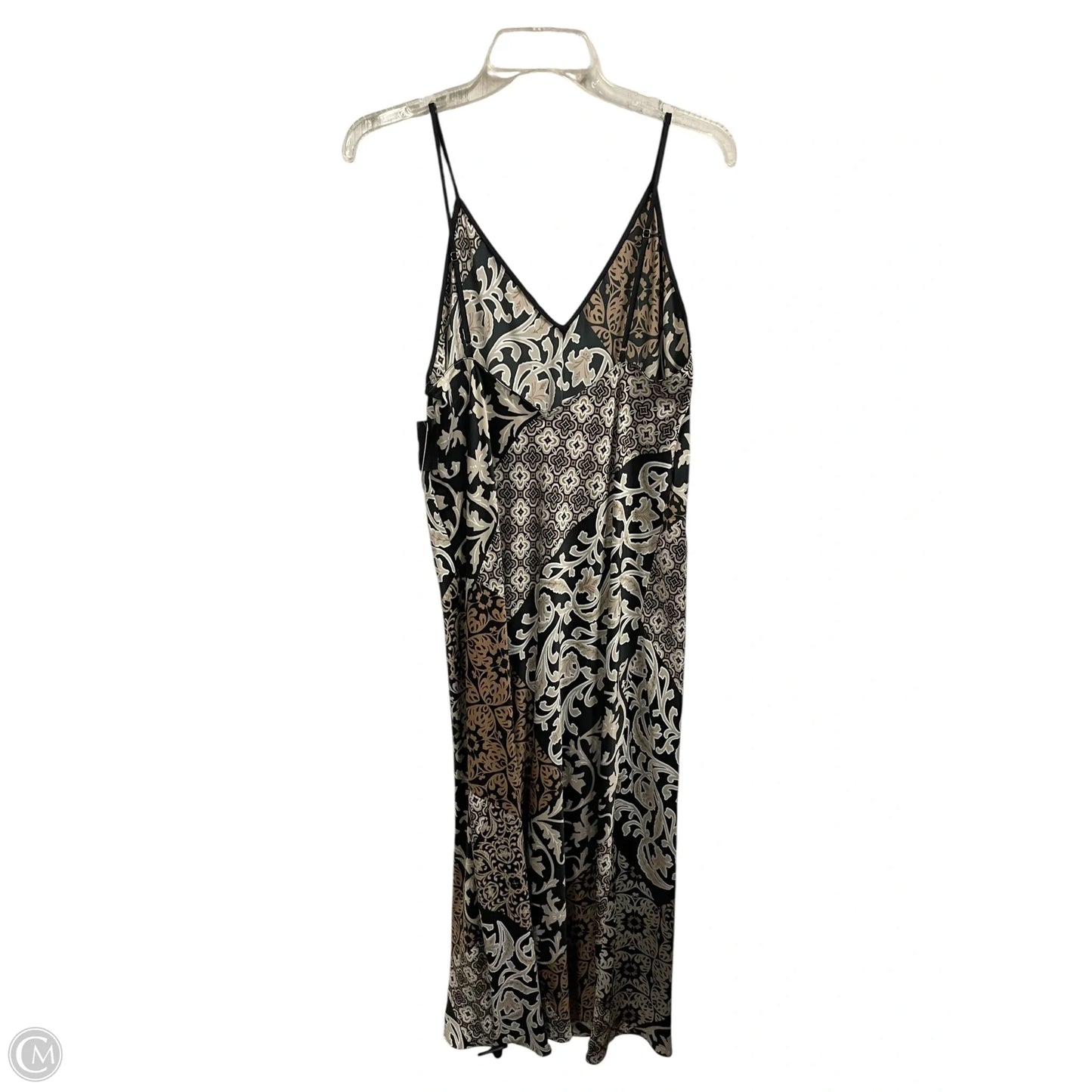 Dress Casual Maxi By Natori In Black, Size: L