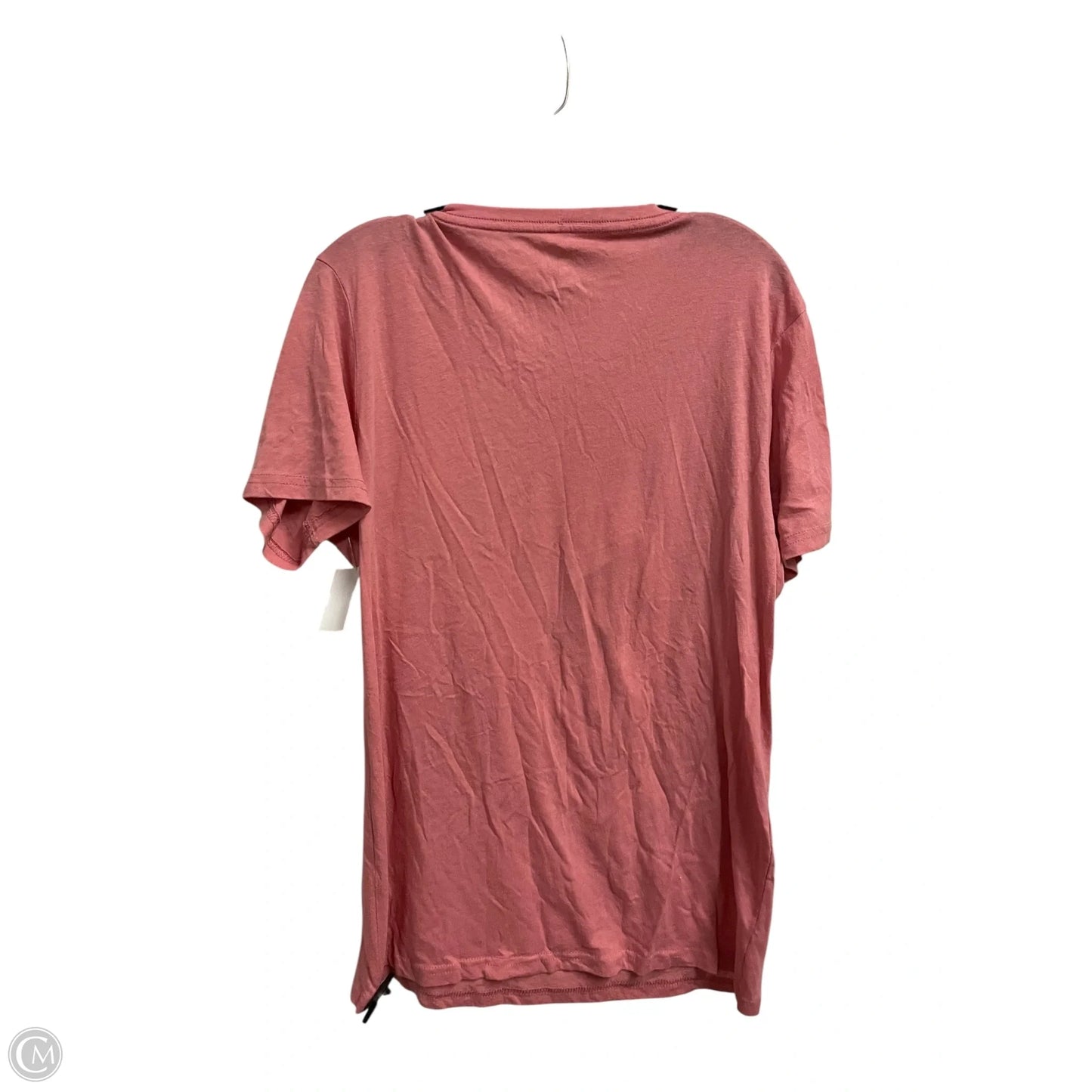 Top Short Sleeve Basic By Simply Southern In Pink, Size: L