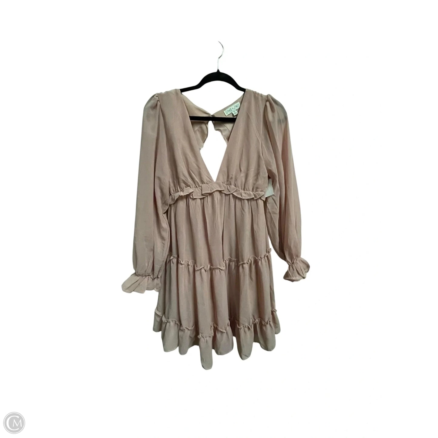 Dress Casual Short By She + Sky In Pink, Size: M