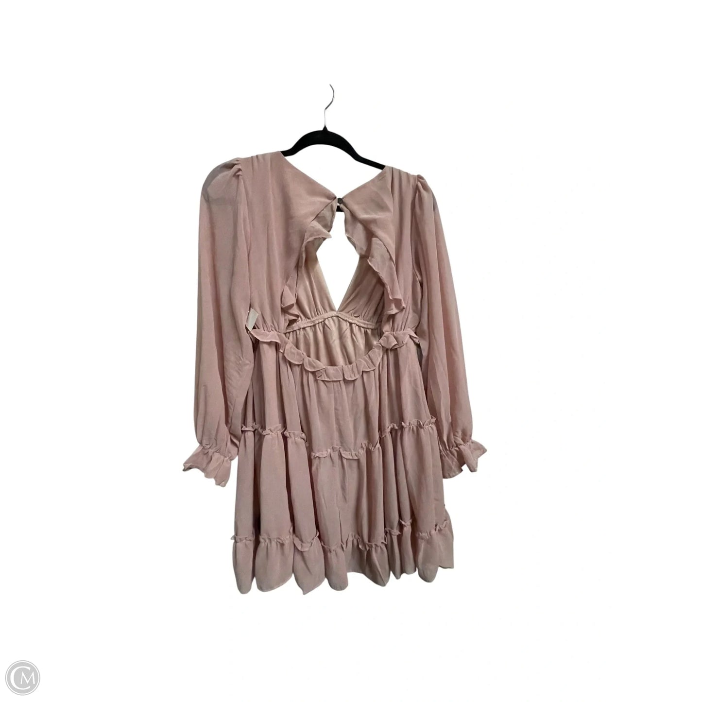 Dress Casual Short By She + Sky In Pink, Size: M