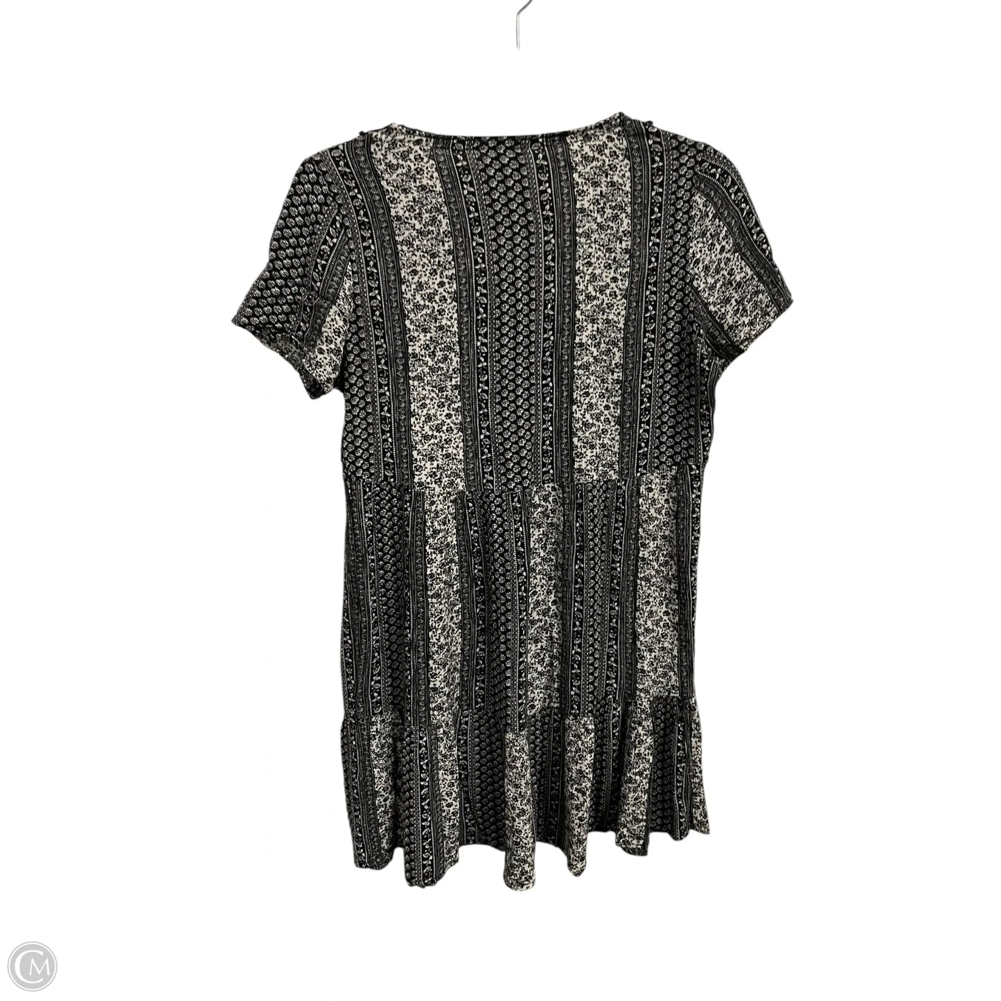 Dress Casual Short By Knox Rose In Black & White, Size: Xs